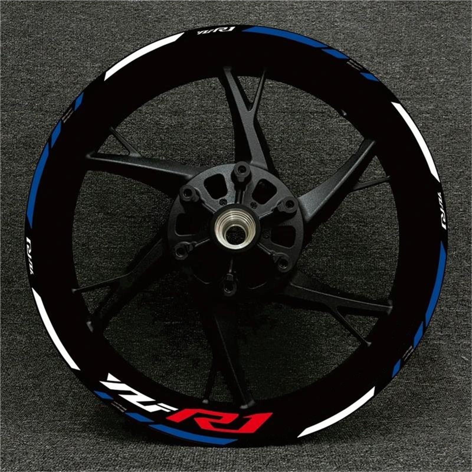 Wheel Stickers Motorcycle Wheel Stickers Rim Reflective Decal for YZFR1 YZF-R1 YZF R1 Stripe Decals Hub Sticker Rim Reflective Decal