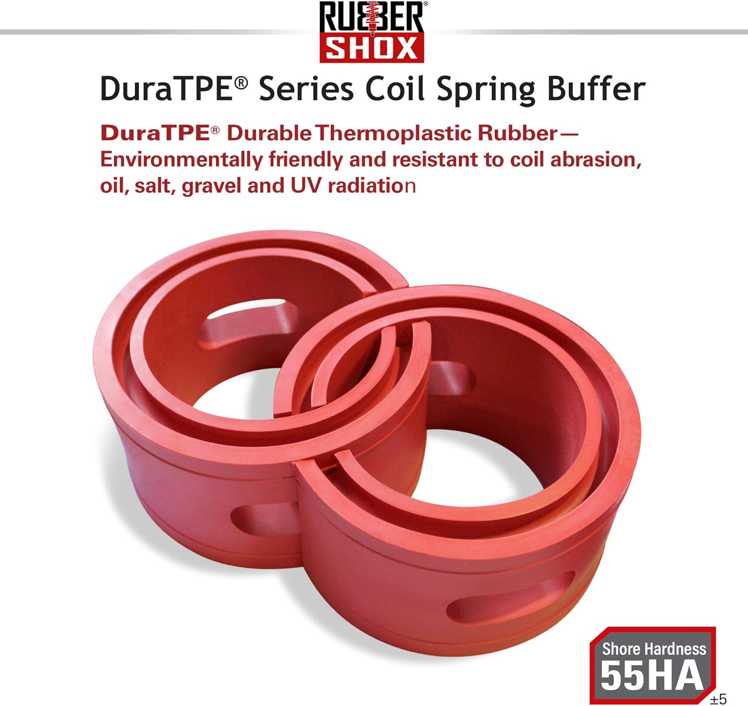 U.S. RubberShox DuraTPE Series FrontRear Car Coil Spring