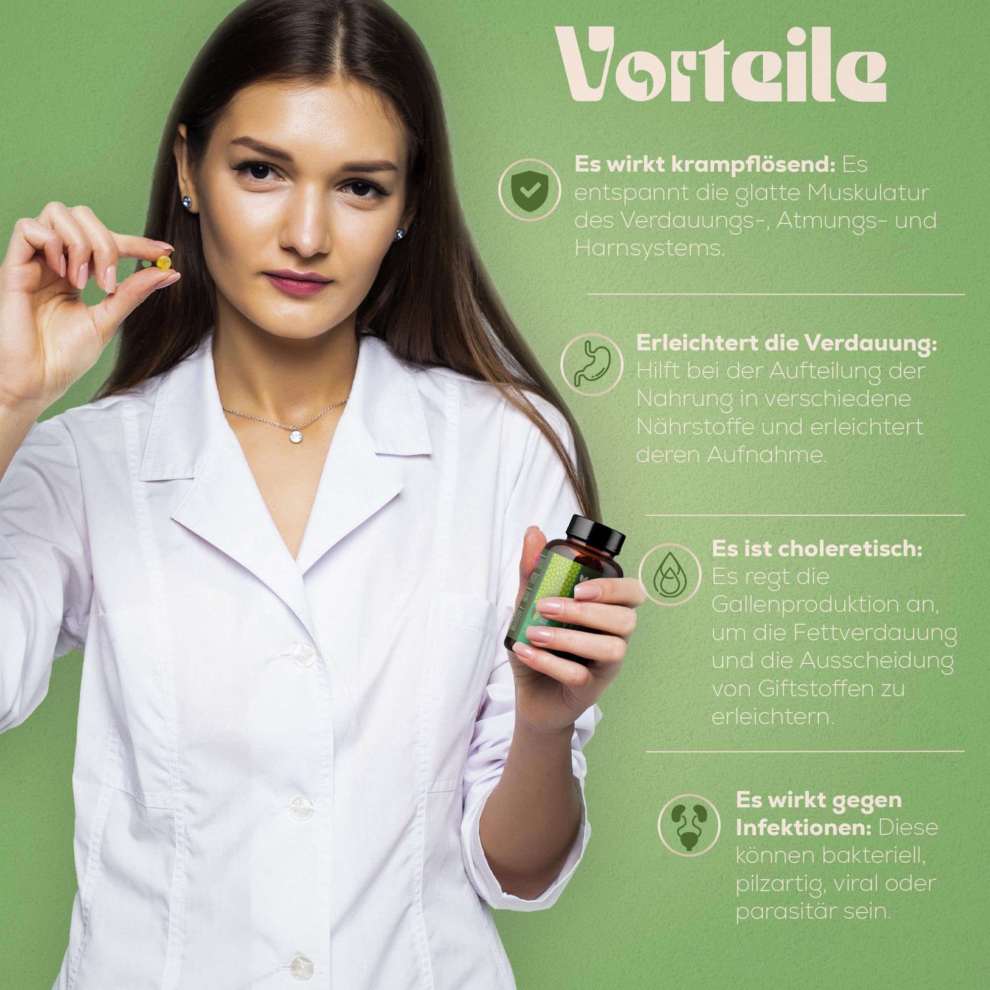 VEGAGENO – Oreganoöl Kapseln | 180 vegane Kapseln mit nativem Olivenöl, ätherischem Oreganoöl, Carvacrol & Omega-9 | Nahrungsergänzungsmittel