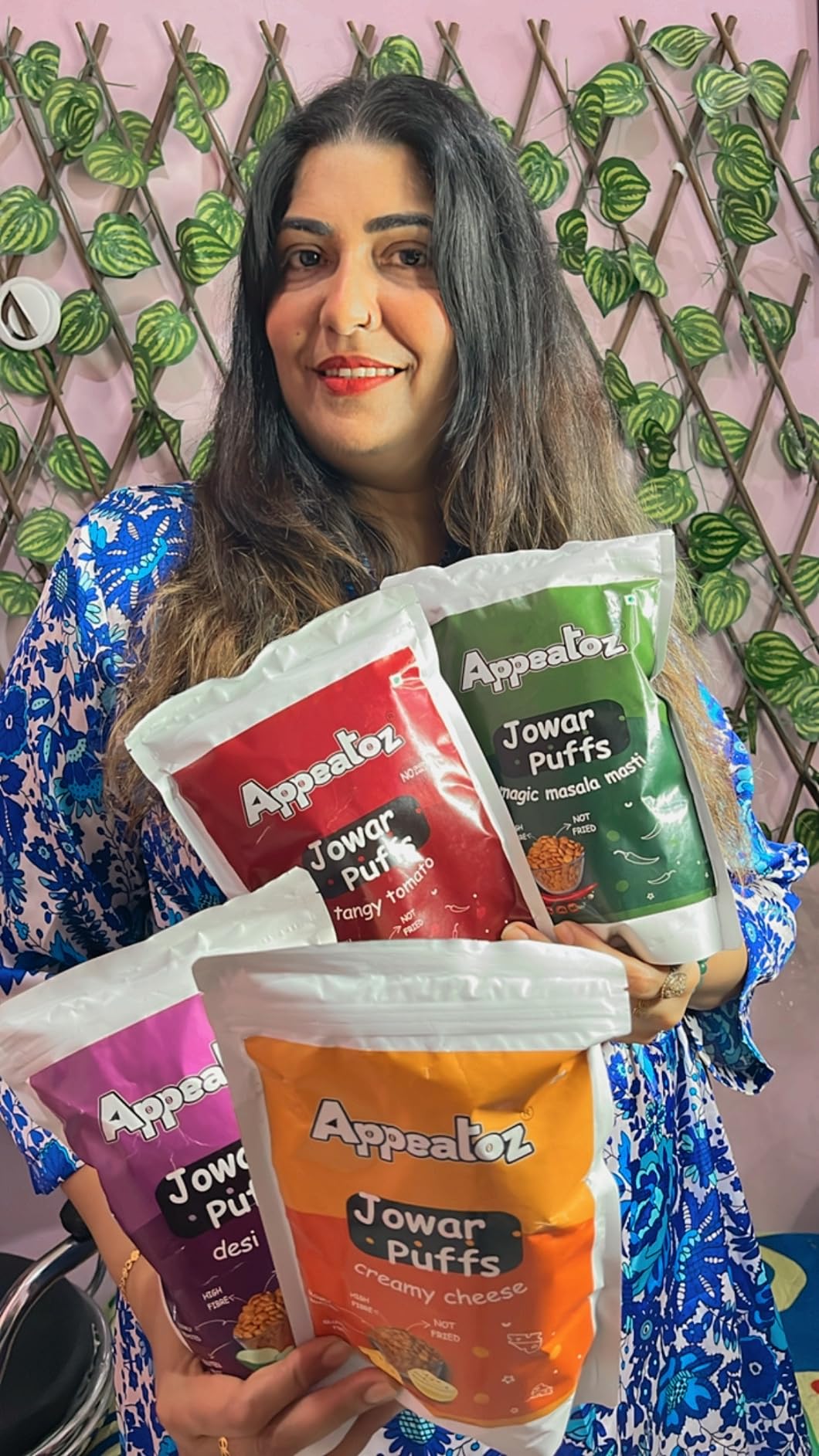Premium Snack Hamper – Peri Peri, Creamy Cheese, Cream & Onion Jowar Puffs, Roasted Pumpkin Seeds 500g