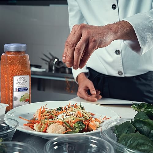 Miniatura 5 de McCormick Culinary Condimento Supreme para ensaladas, 24 onzas, un recipiente de 24 onzas de condimento para ensaladas para usar en ensaladas de