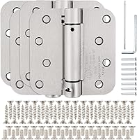 Vista 7 de Cierrapuertas automático residencial de 4 pulgadas, bisagras de puerta de cierre automático, bisagra de puerta con resorte para puertas de garaje