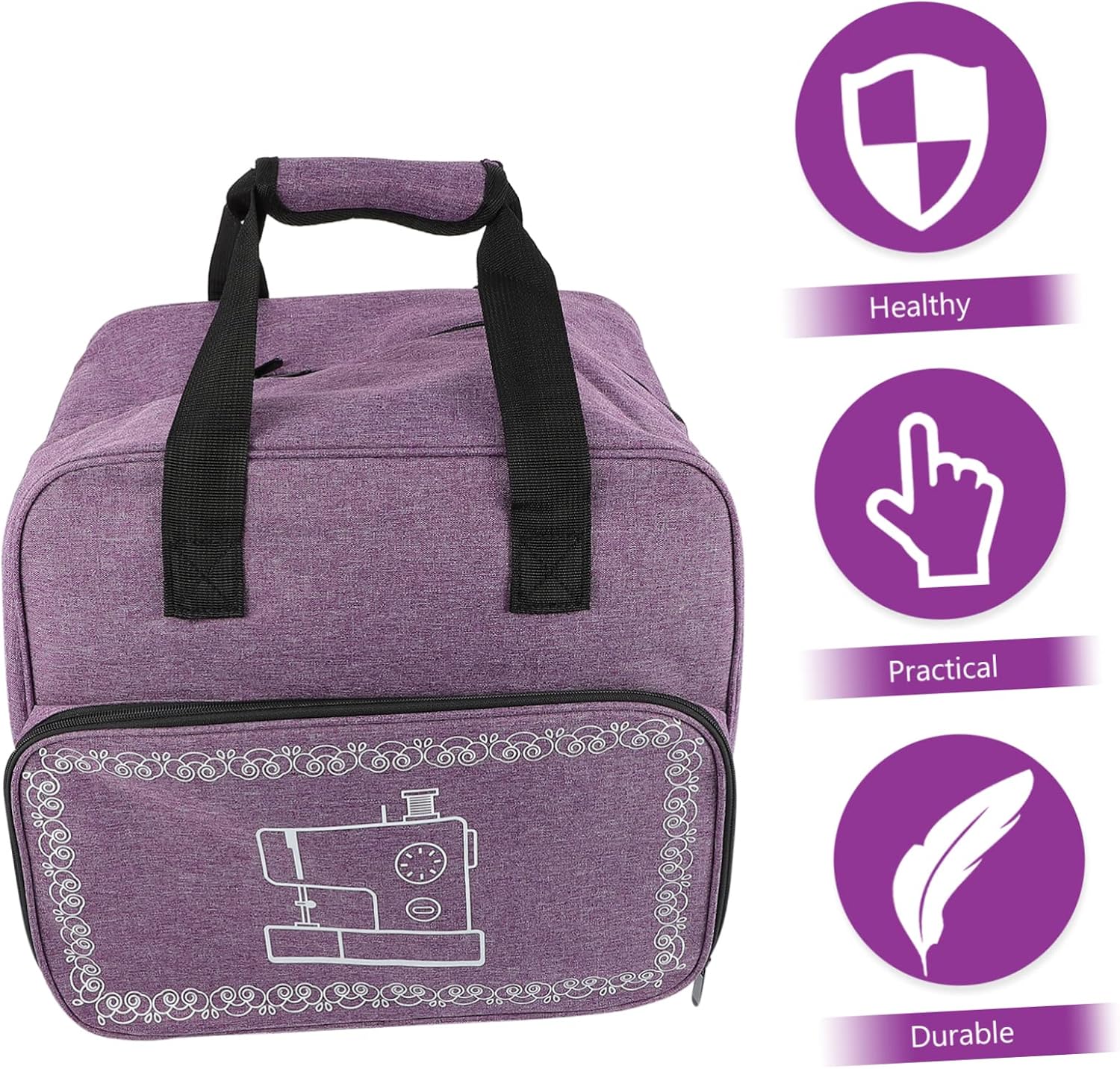 Sewing Machine Bag Tote Storage Oxford Fabric Rolling Sewing Machine Tote