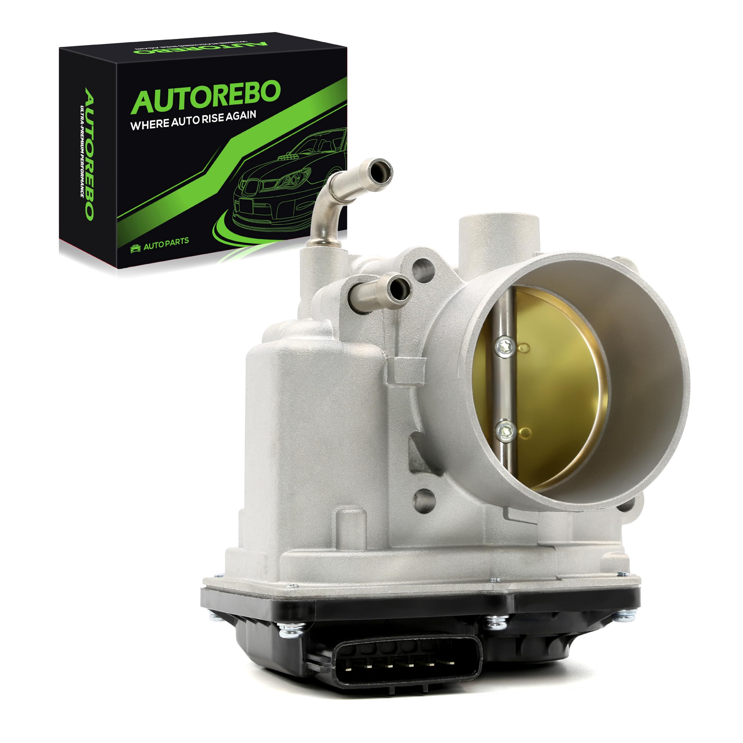 Electronic Throttle Body Assembly Fit for Nissan Altima 2013-2018, Rogue 2014-2019, Frontier 2005-2019, Rogue Select 2014-2015, L4 2.5L 2488cc DOHC Replace # 16119-EA00D 16119EA00B 16119-EA00A S20179