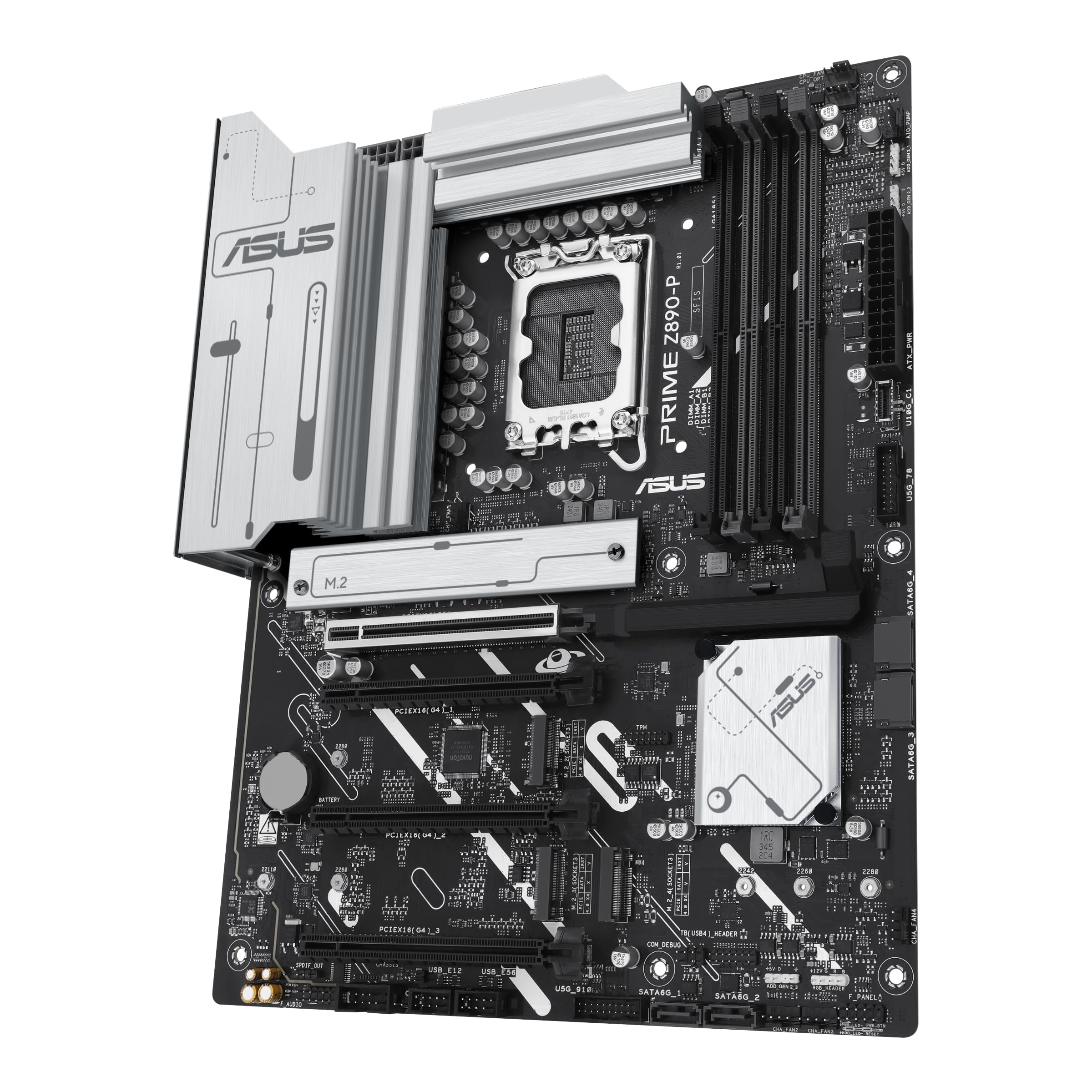 *Upgrade Bundle* ASUS Prime Z890-P Gaming Mainboard Sockel Intel LGA1851 + ASUS Prime LC 360 ARGB All-in-One-Flüssig-CPU-Wasserkühlung