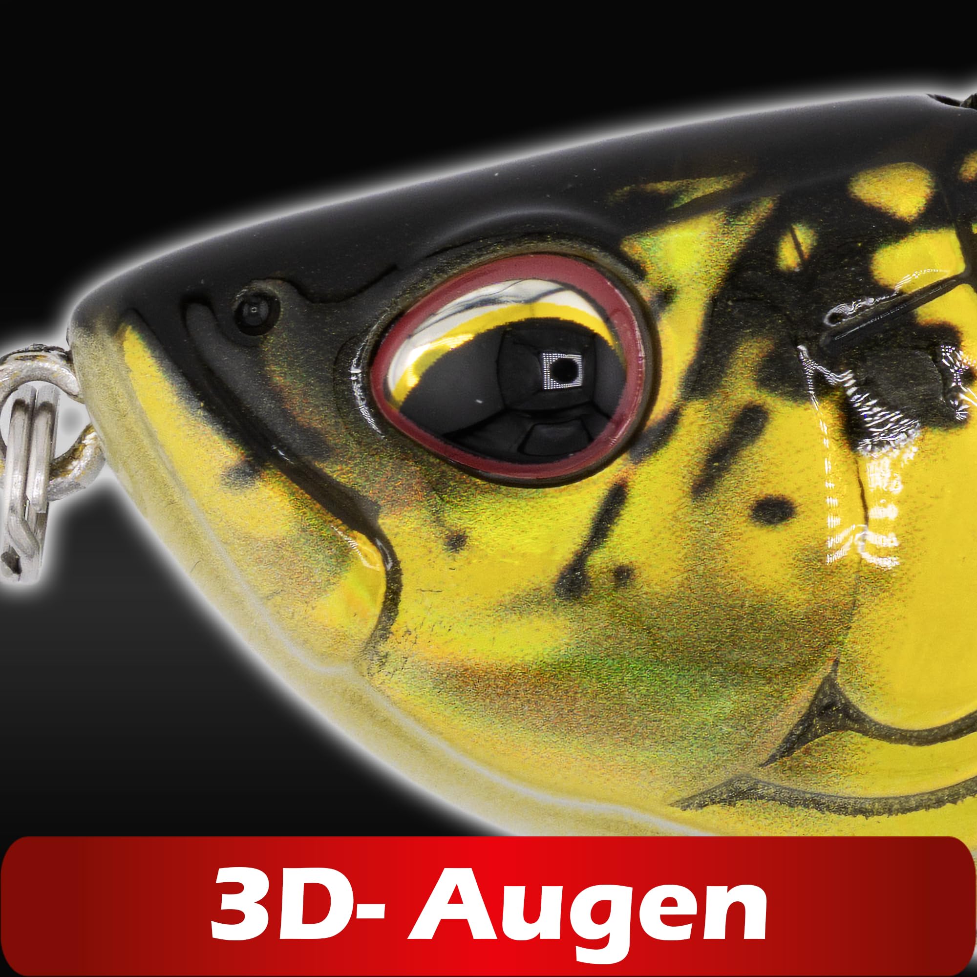 Paradox Fishing Premium Wobbler Sets für Hecht und Zander I 4 Stück mit Box I Hecht-Köder Zander-Köder Barschköder