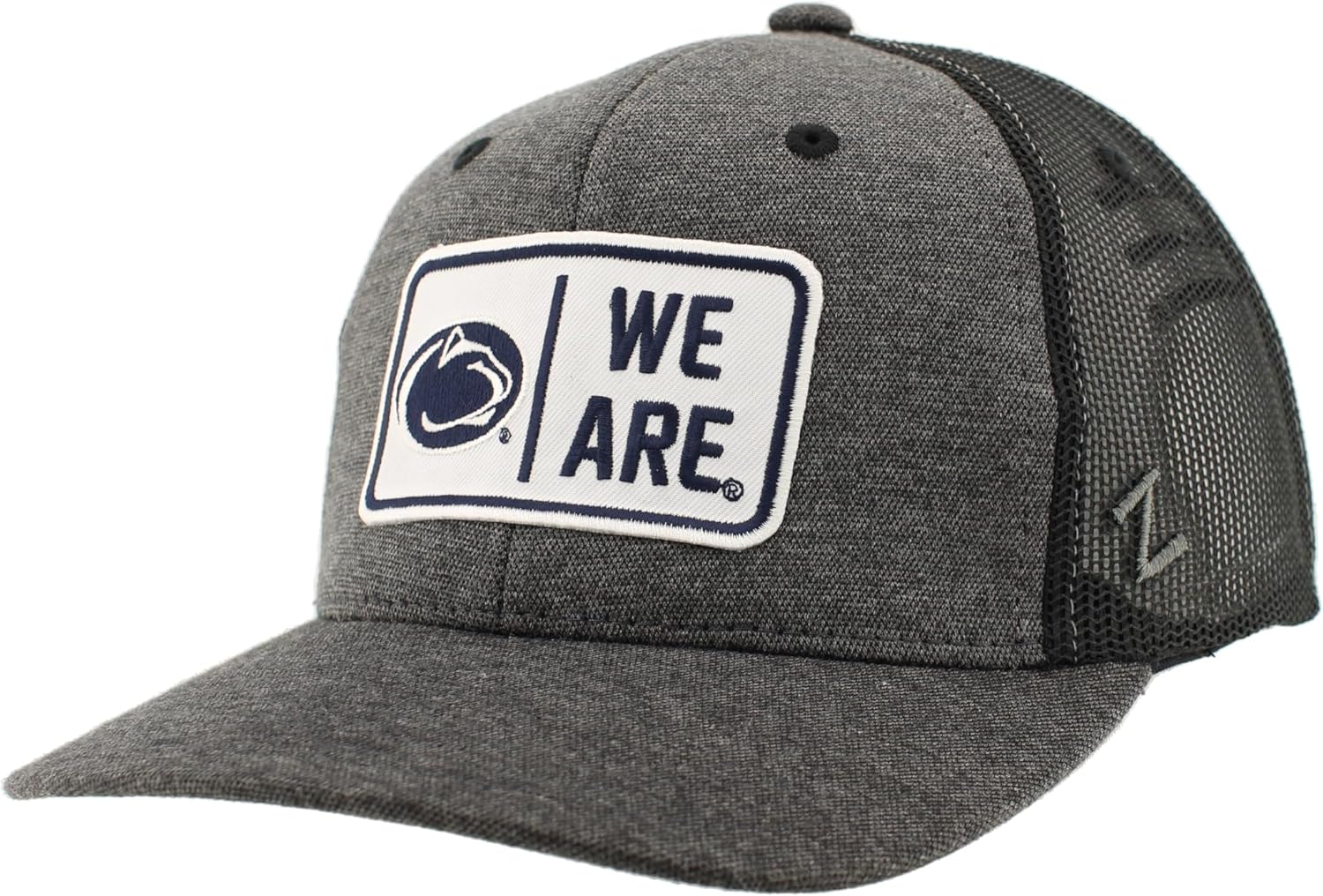 ZHATS Standard NCAA Officially Licensed Trucker Hat Carson Patch Defer Black, One Size