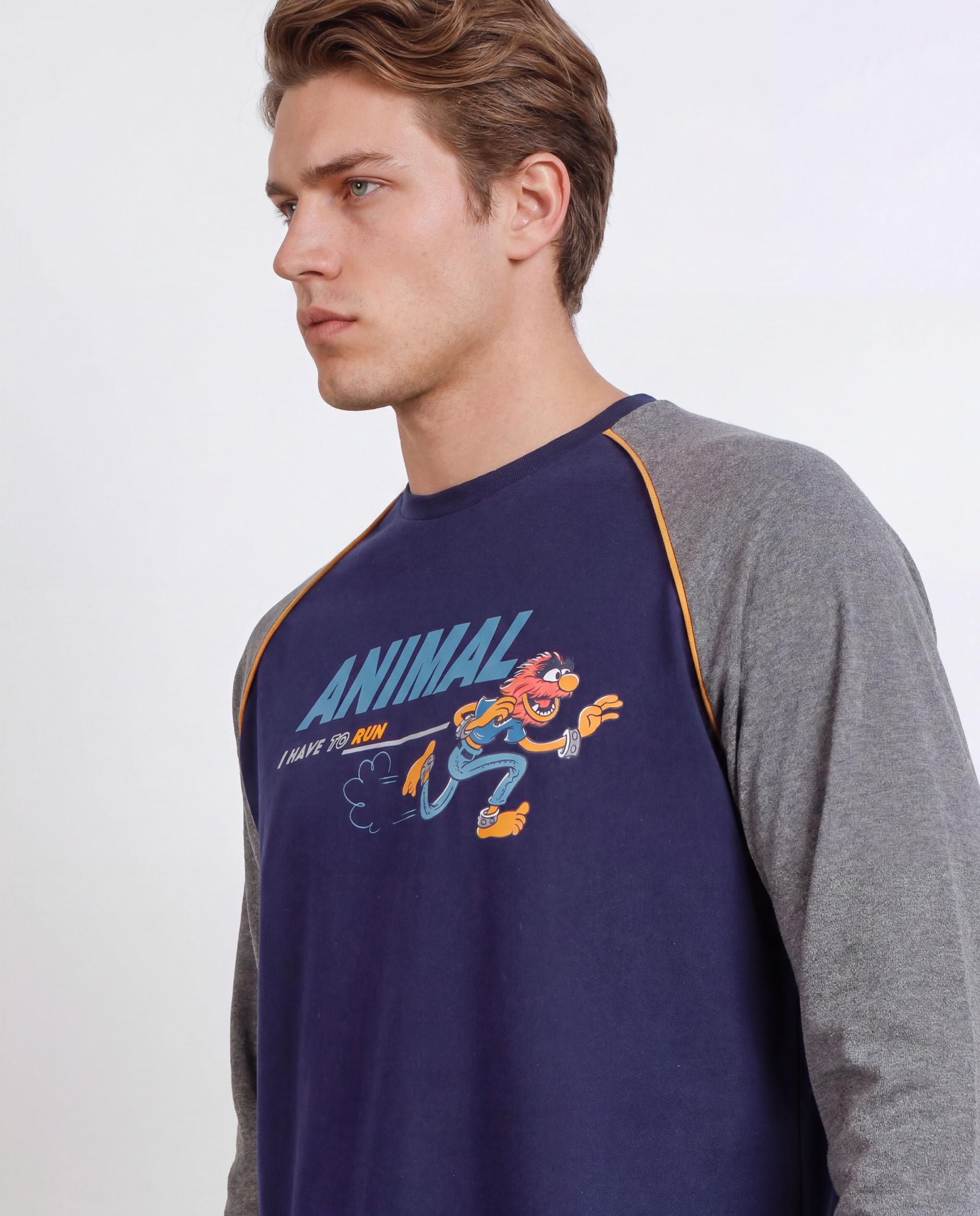 Disney Pijama Manga Larga Animal i Have to Run para Hombre