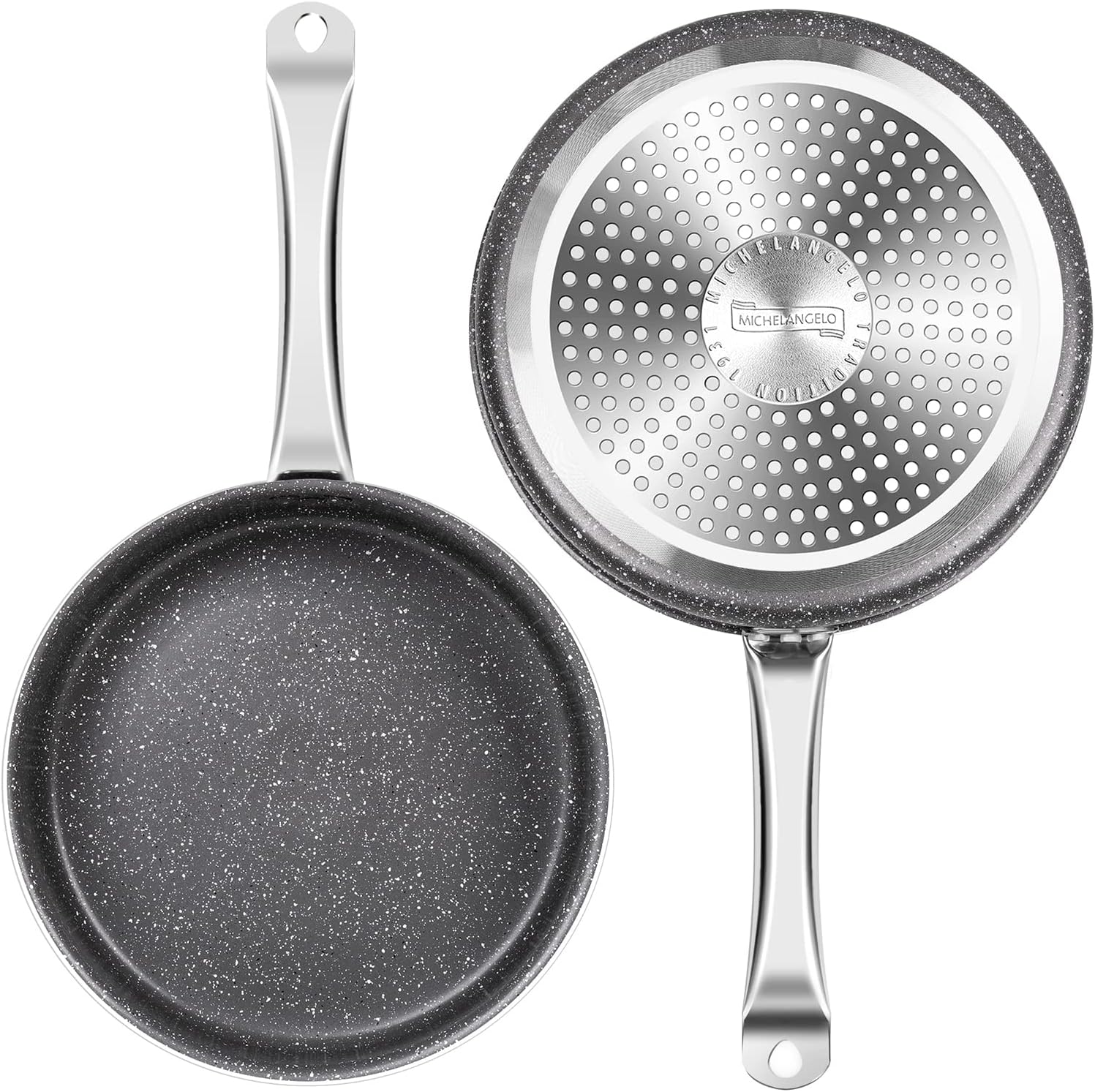 Two Views of a Nonstick Frying Pan