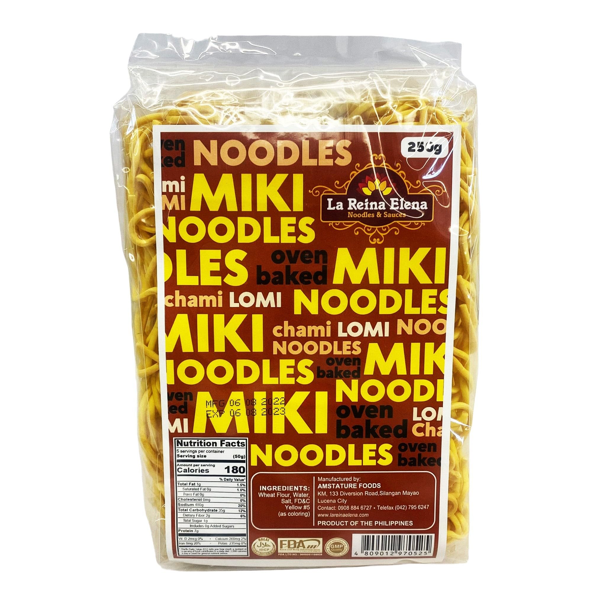 La Reina Elena Baked Miki Noodles 250 g