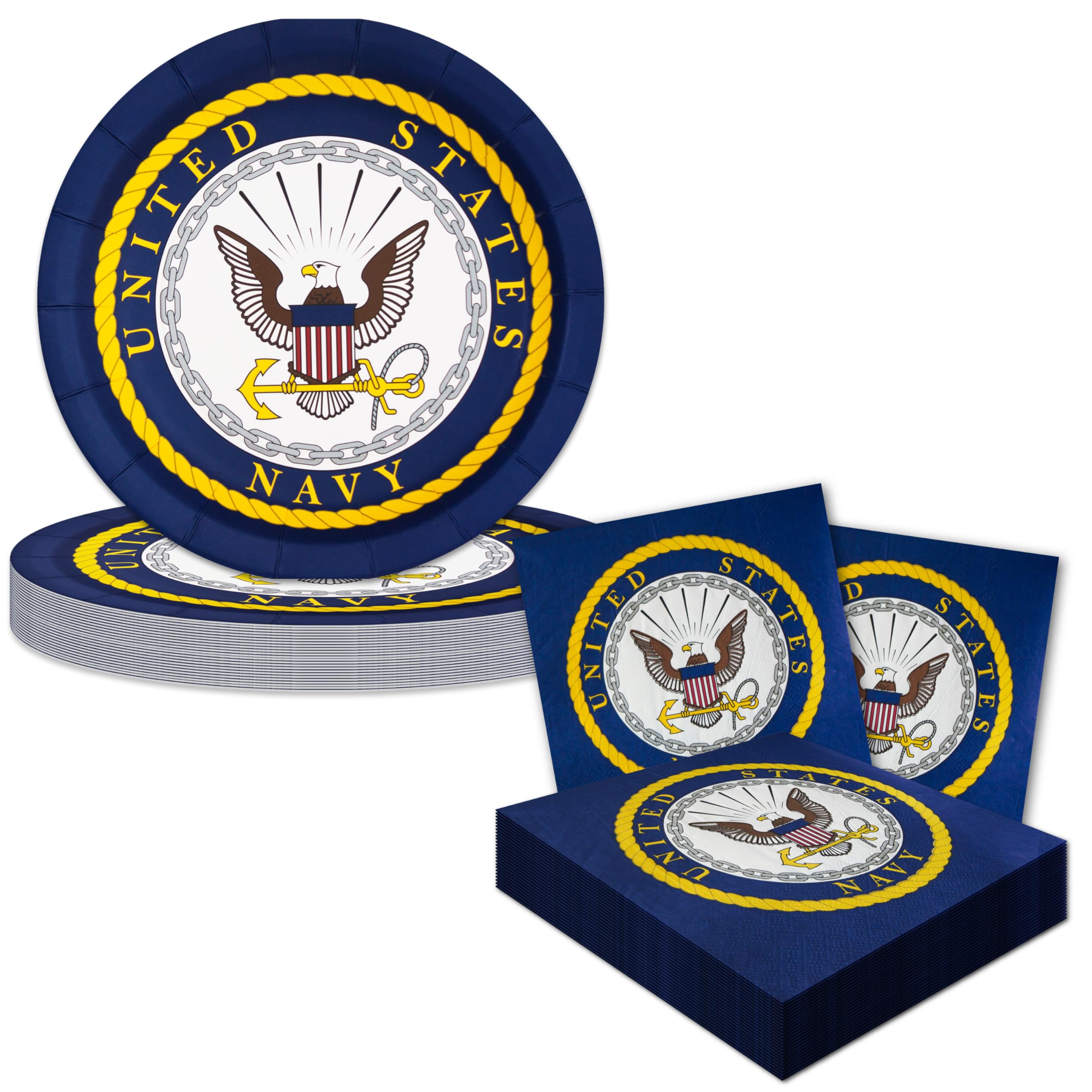 Amazon.com: Havercamp U.S. Navy Party for 16 guests! Includes 16