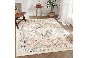 jichang Boho Area Rug 3x5: Vibrant Tribal Charm for Your Decor