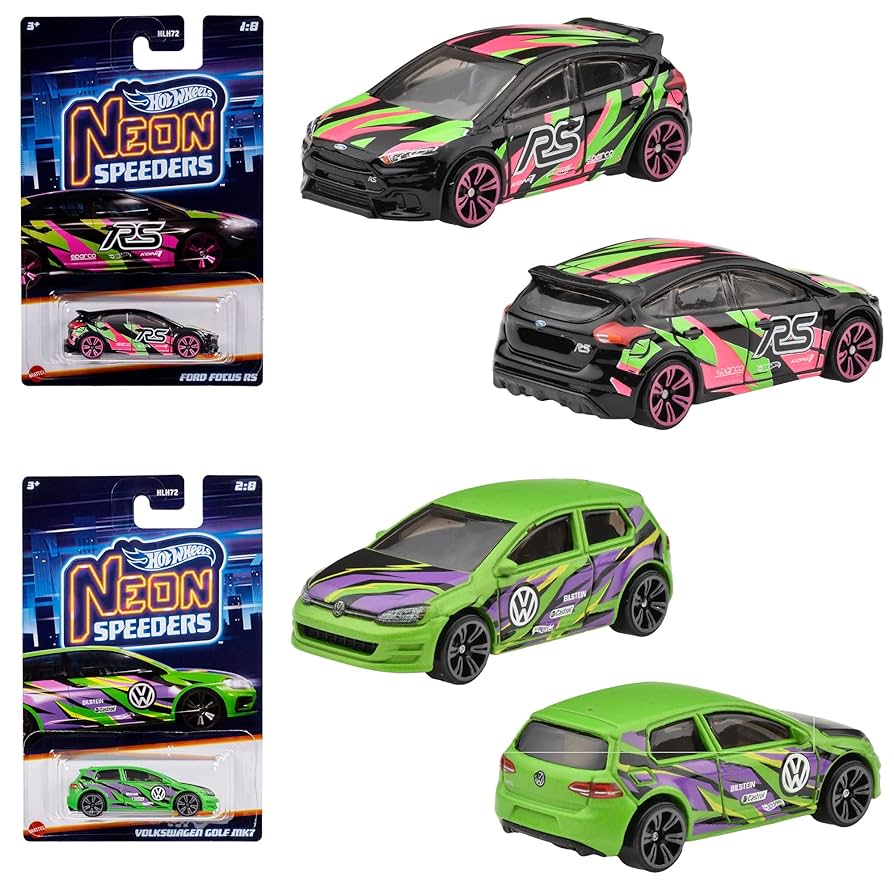 やま Hot Wheels Neon Speeders 等計55台セット やま様専用 Hot Wheels Neon Speeders 等計55台セット