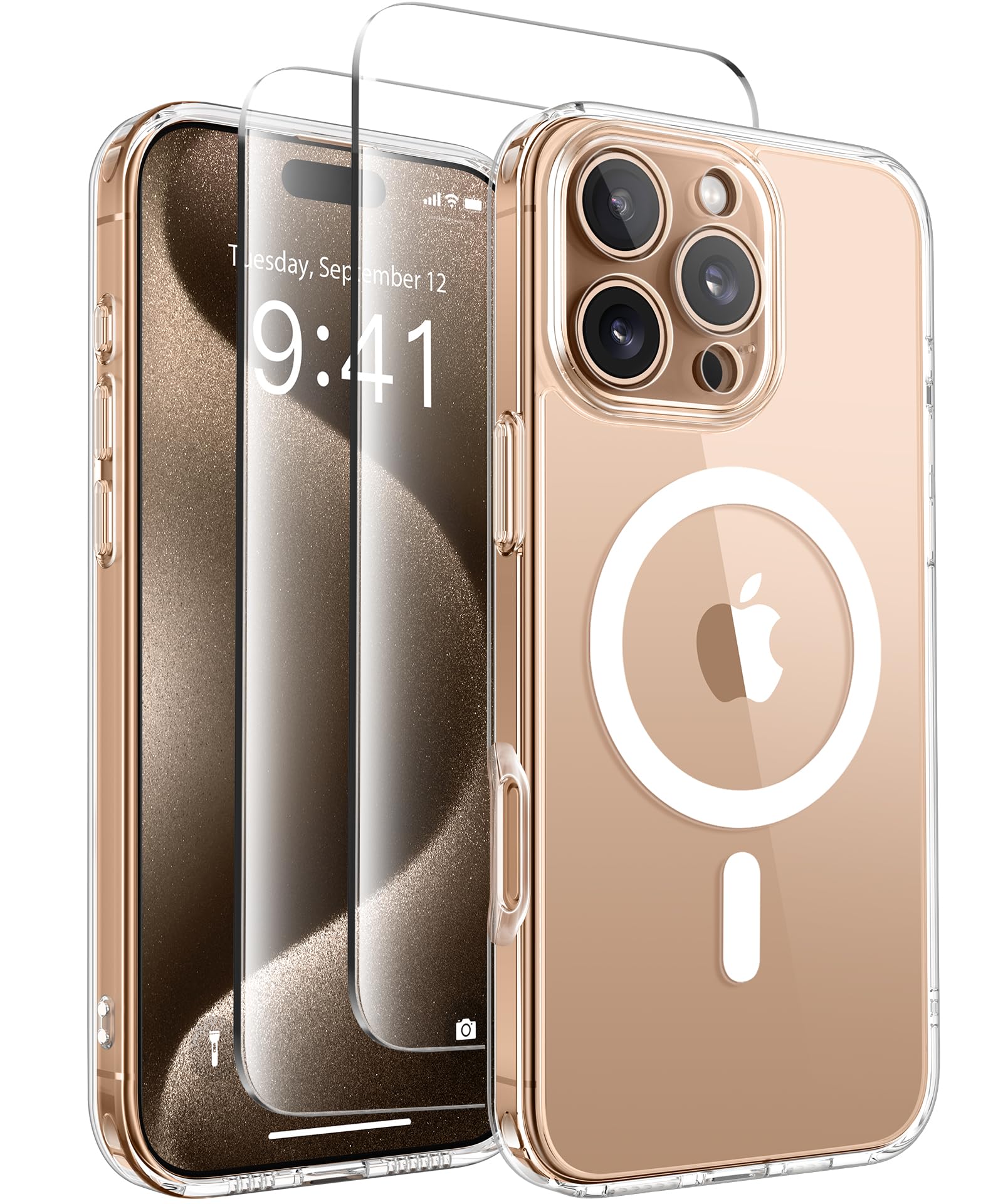 CAPRARO Magnetic Compatible with iPhone 16 Pro Max Case