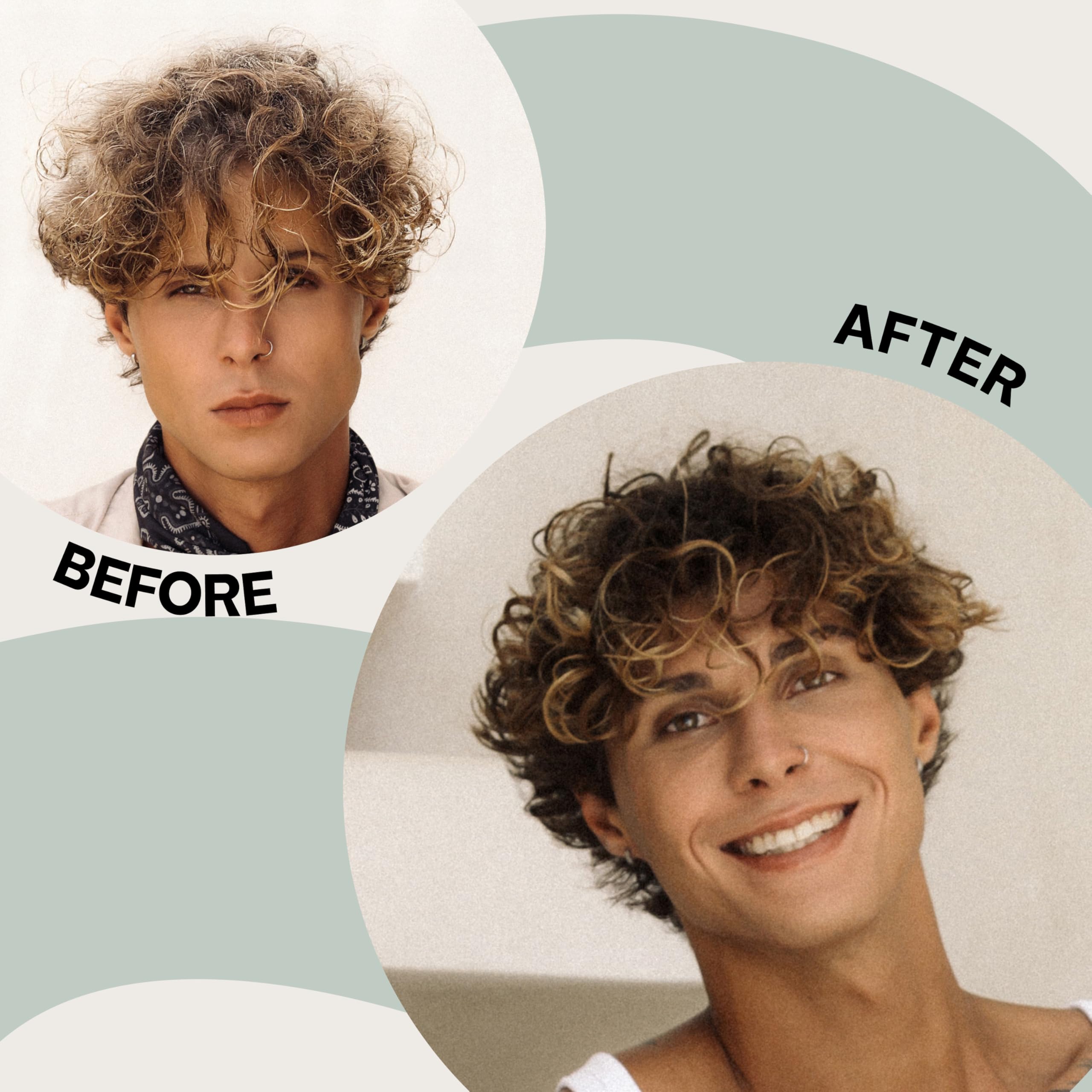 Bali Curls nawilżająca odżywka - nawilżająca odżywka z masłem shea, olejem kokosowym i ekstraktem z ylang-ylangu do naturalnych loków, wegańska odżywka do włosów suchych - 250 ml