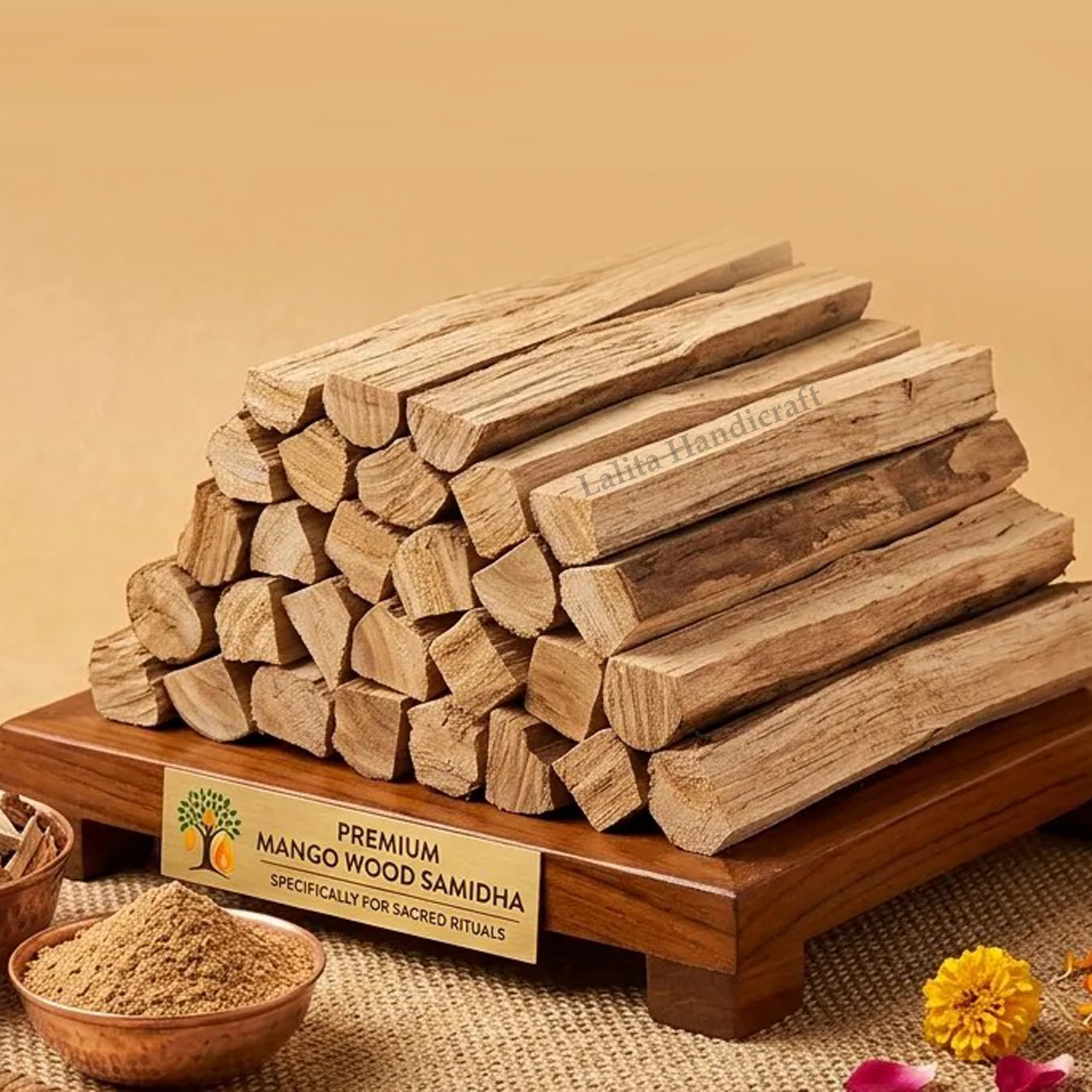 LH Craft Original Mango Wood Sticks for Havan & Pooja | Aam Ki Lakdi | Natural Mango Wood | Smidha Sticks | Sacred Firewood | 900 gm-image-11