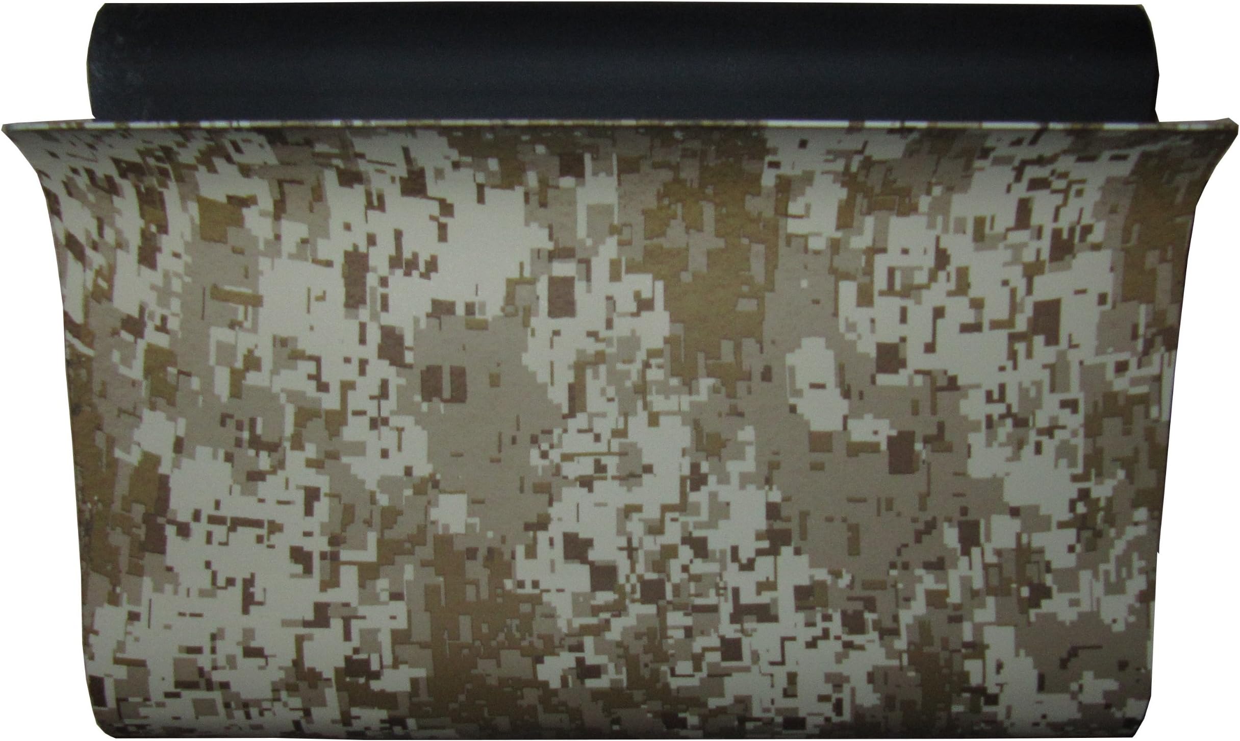 Qpock Pock9 9" Bedside Storage Pocket for Tablets, Laptops, Books, Magazines and more Caddy (Brown Digital Camo)