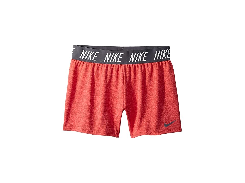 

Nike Kids Dry Trophy Short (Little Kids/Big Kids) (Sea Coral/Heather/Dark Grey) Girl's Shorts