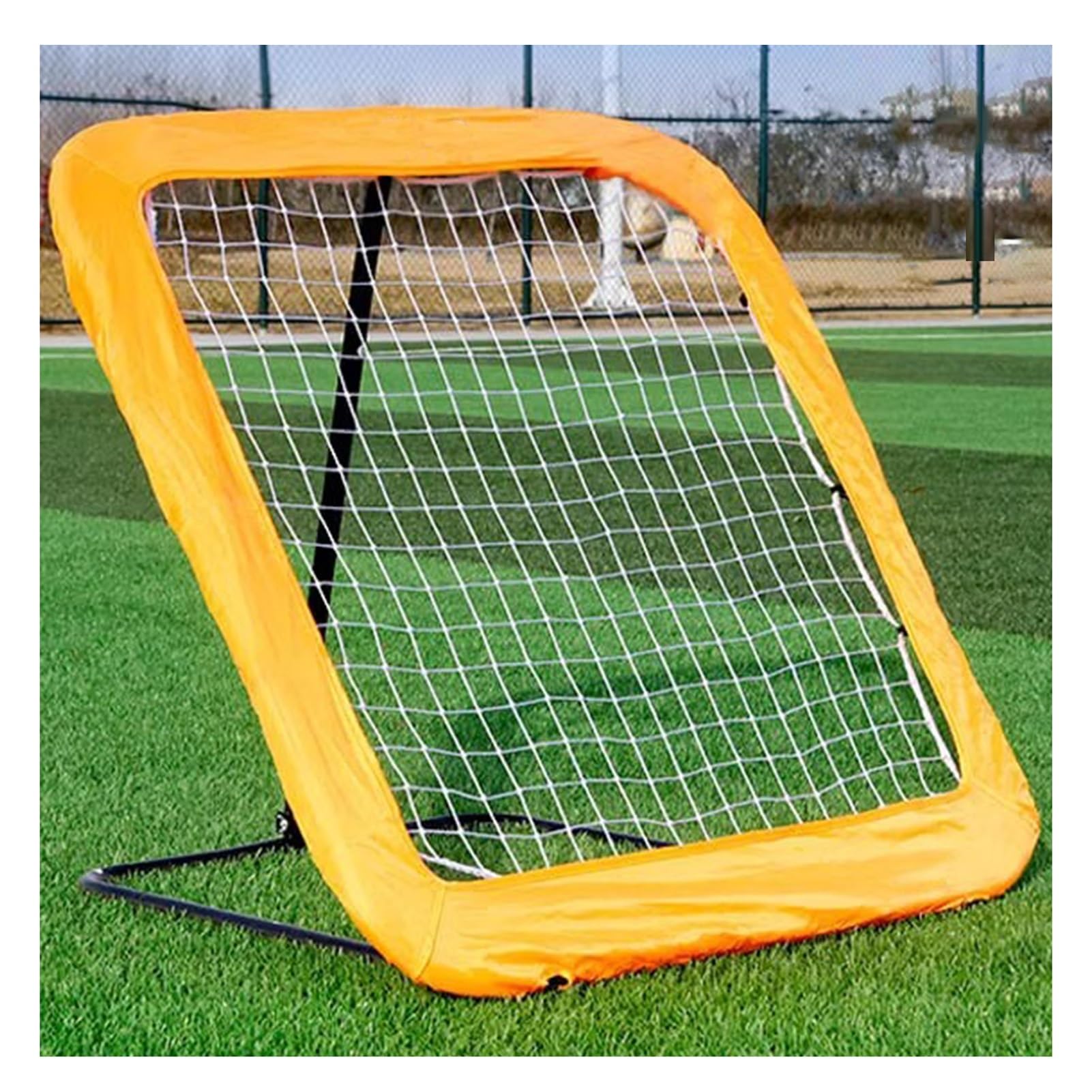 Porta da calcio Rete da calcio portatile pop-up, attrezzatura per l'allenamento in giardino, rete da rimbalzo e rete bersaglio, per ragazzi adulti