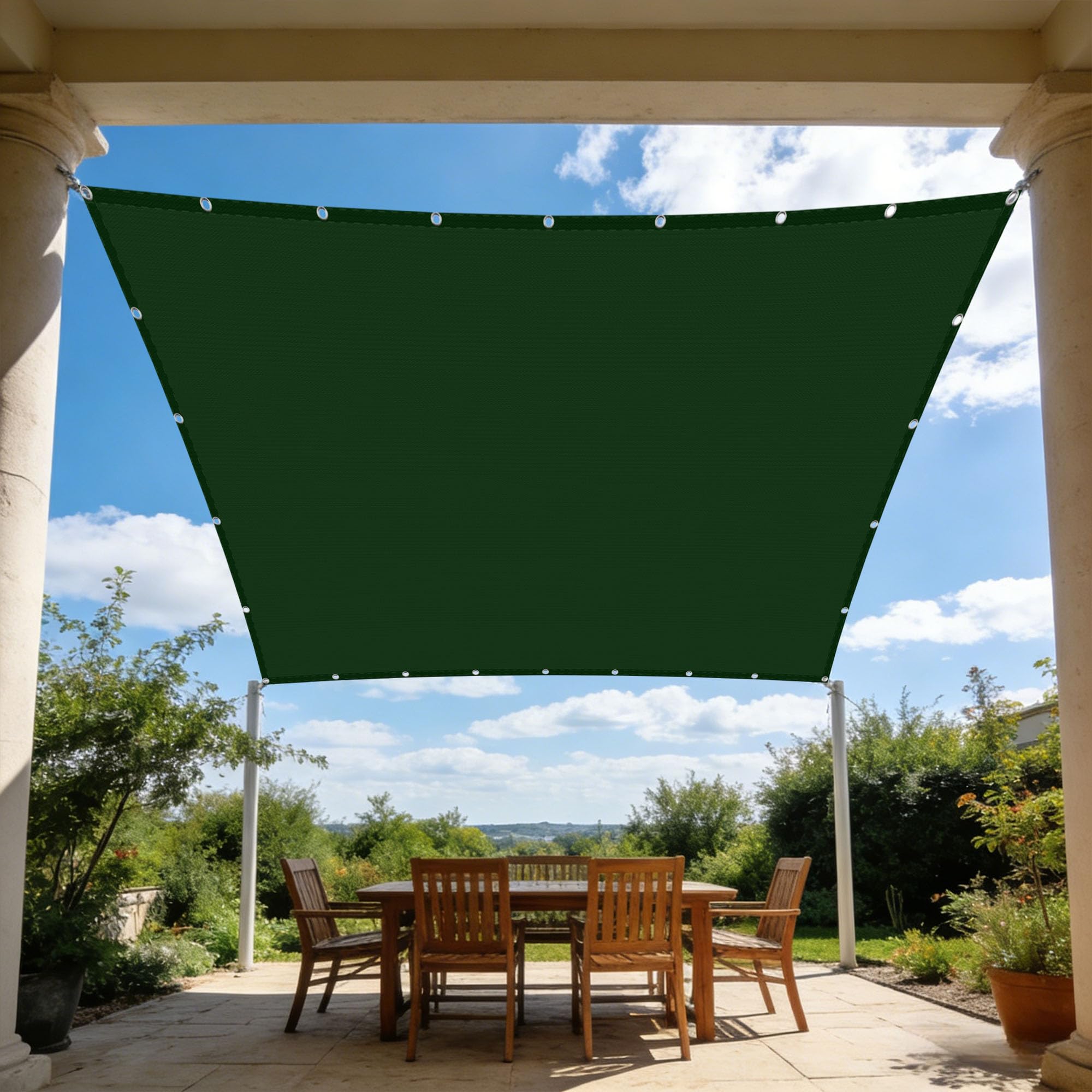 Toiles pour jardin imperméables 1.2x1.4m d'ombrages extérieurs