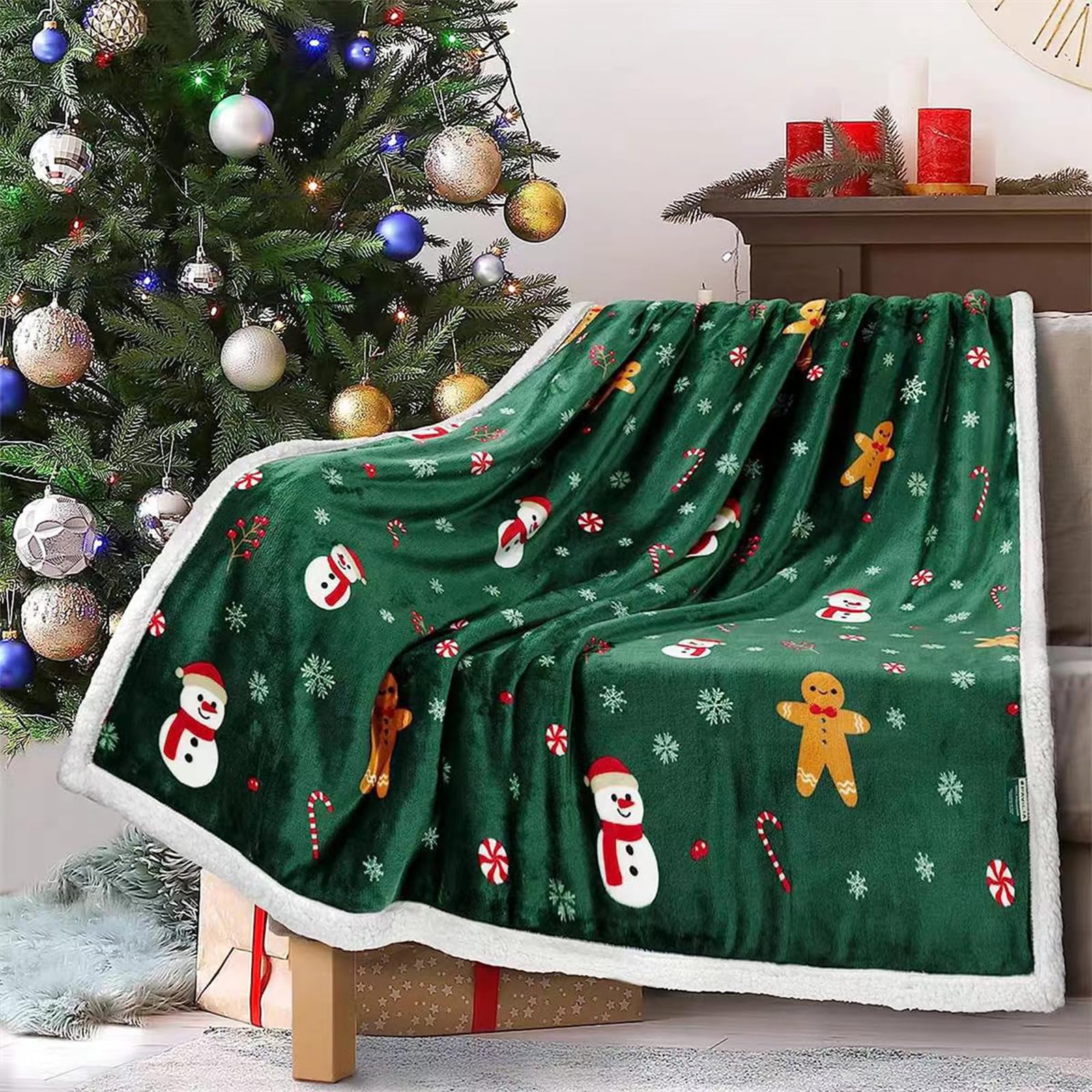 Couverture de Noël en peluche, le cadeau réconfortant pour les fêtes