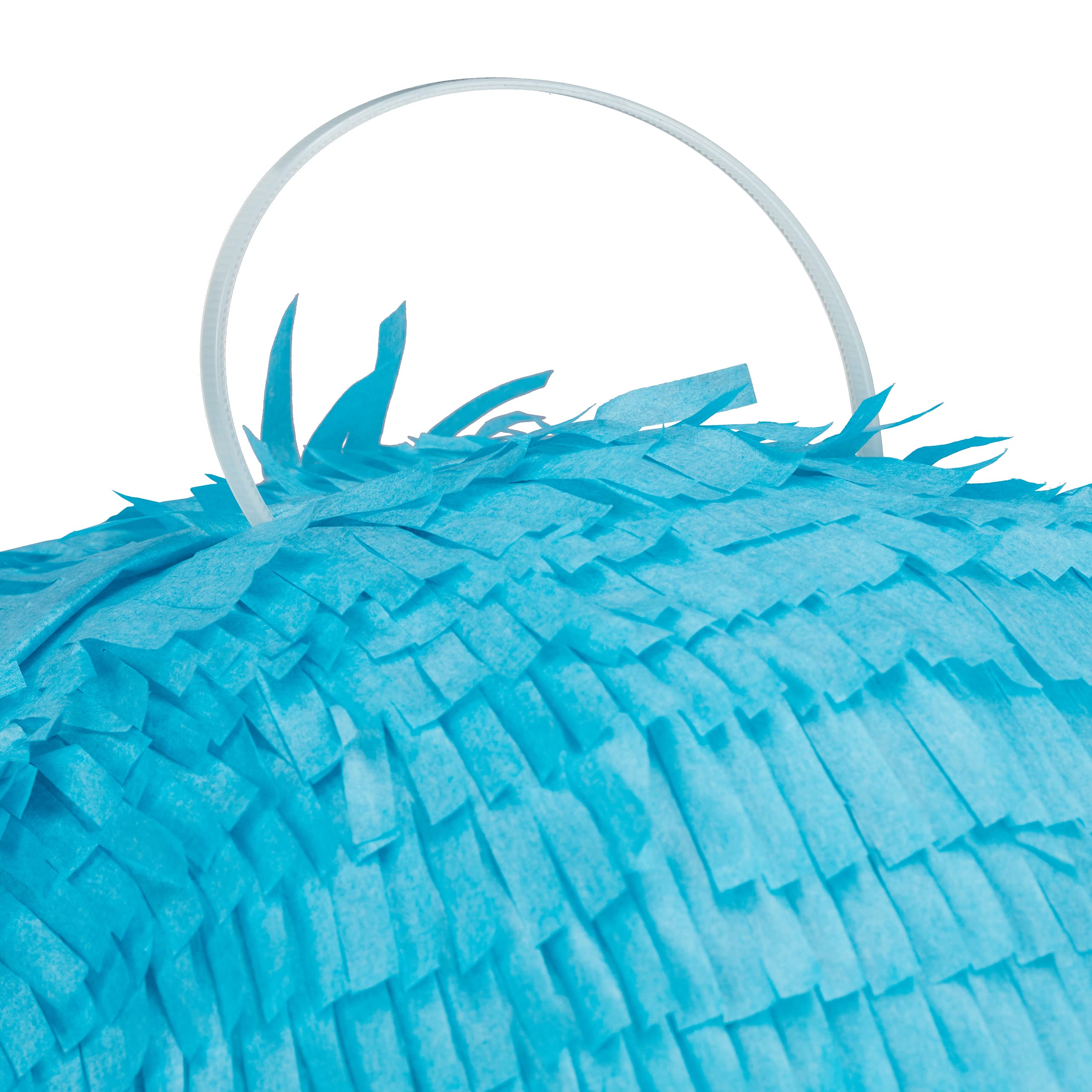 Relaxdays Pignatta Gufo, Simpatica Pentolaccia a Forma di Animale da Riempire, per Compleanni & Feste, da Colpire, blu