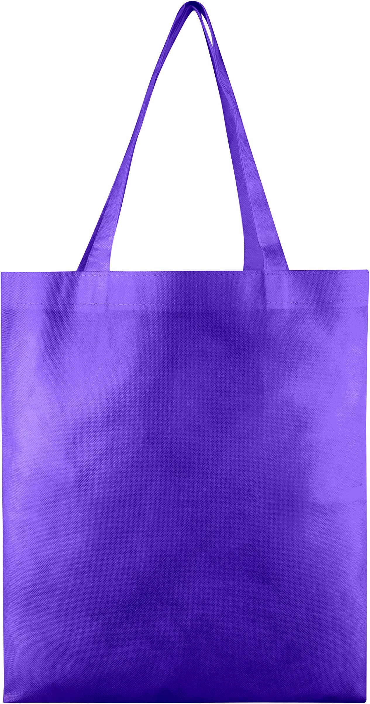 Non Woven Polypropylene Bags in Bulk - 50 Pack - Wholesale Tote Bags 13x15