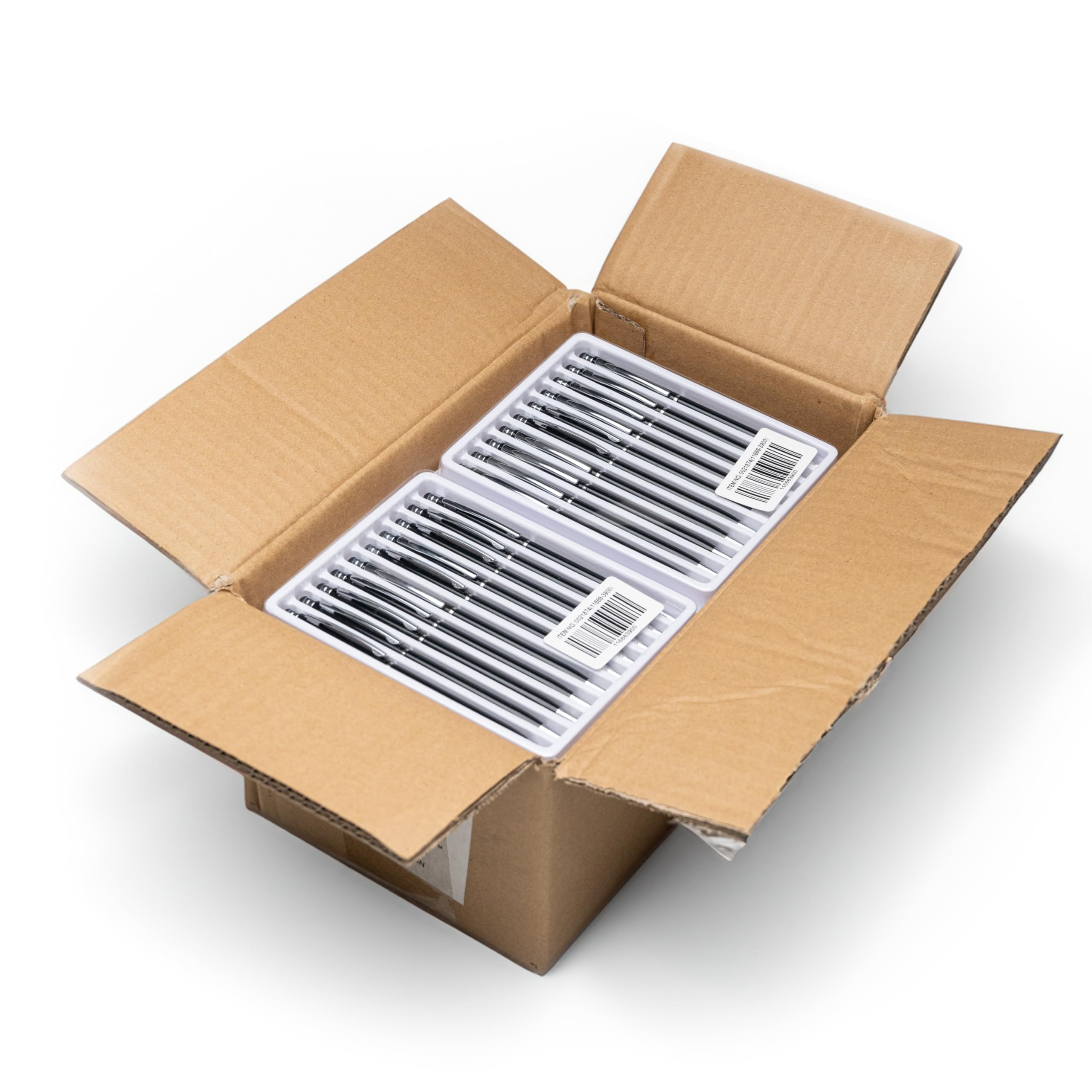 Bulk Box 200 lápices capacitivos para pantalla táctil 2 en 1 para tableta y con bolígrafo de tinta compatible con iPad, iPhone, Kindle Fire, Samsung Galaxy y Android