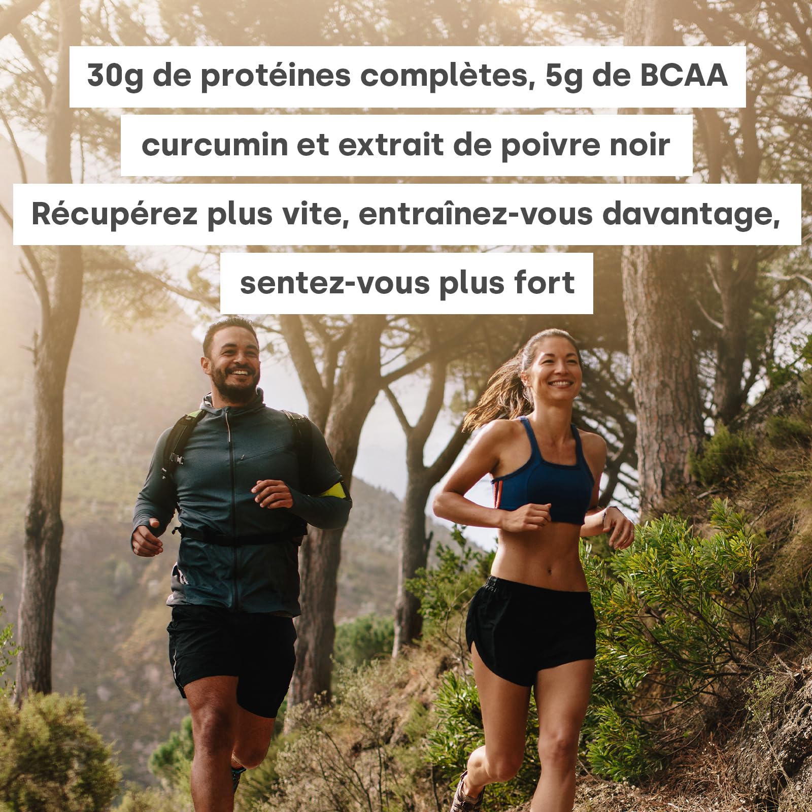 Protéine Performance de Form Poudre de proteine vegetale - Vegan Protein Powder avec des BCAA et des enzymes digestives, parfait après l’entraînement. Au goût délicieux, même avec de l’eau