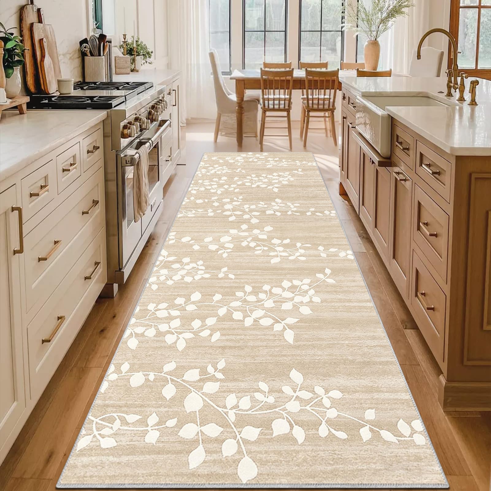 Tapis de cuisine antidérapant lavable pour éviter les glissades au sol