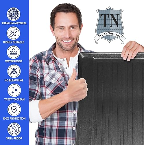 Miniatura 7 de Forro de maletero premium para Audi A5 Sportback S5 2018-2025 - 100% de protección - Tapete de maletero para auto a medida - Tapete de carga de