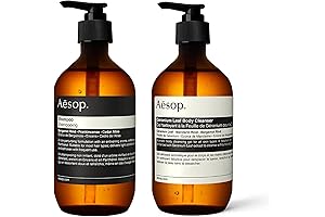 Aesop Geranium Leaf Body Cleanser and Shampoo