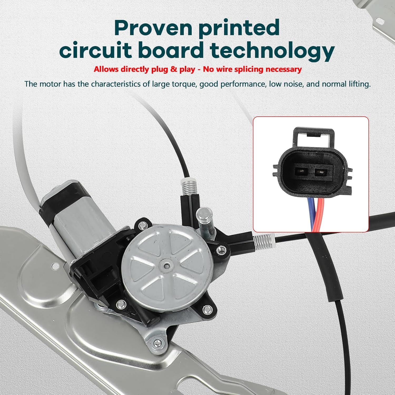 FINDAUTO Rear Right Side Power Window Regulator with Motor Replacement for 2009-2014 for Ford for F-150,2009-2014 for Ford for Lobo,2010-2014 for Lincoln Mark LT, 751-251