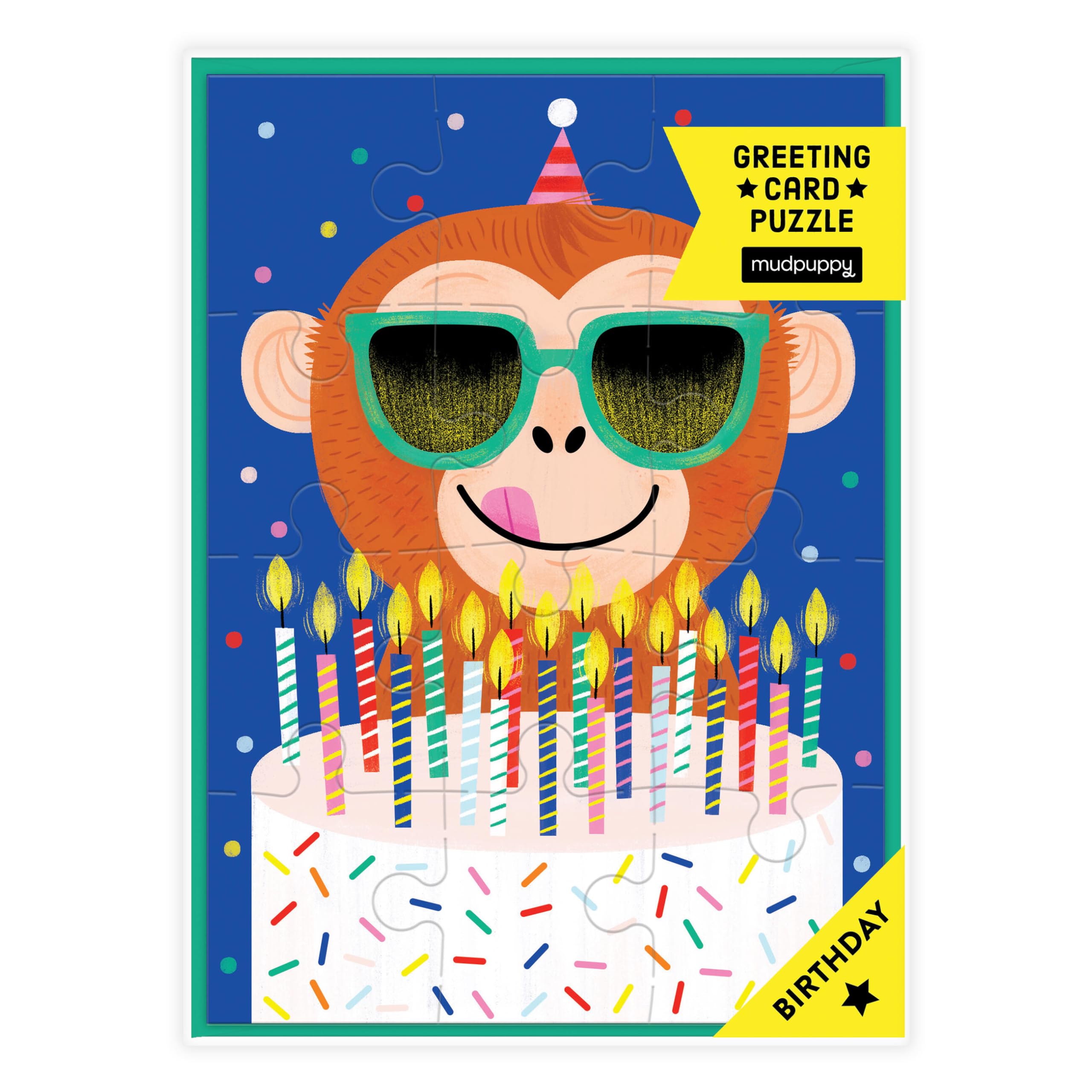 Amazon.com: Mudpuppy Monkey Cake – Monkey Cake Birthday Themed