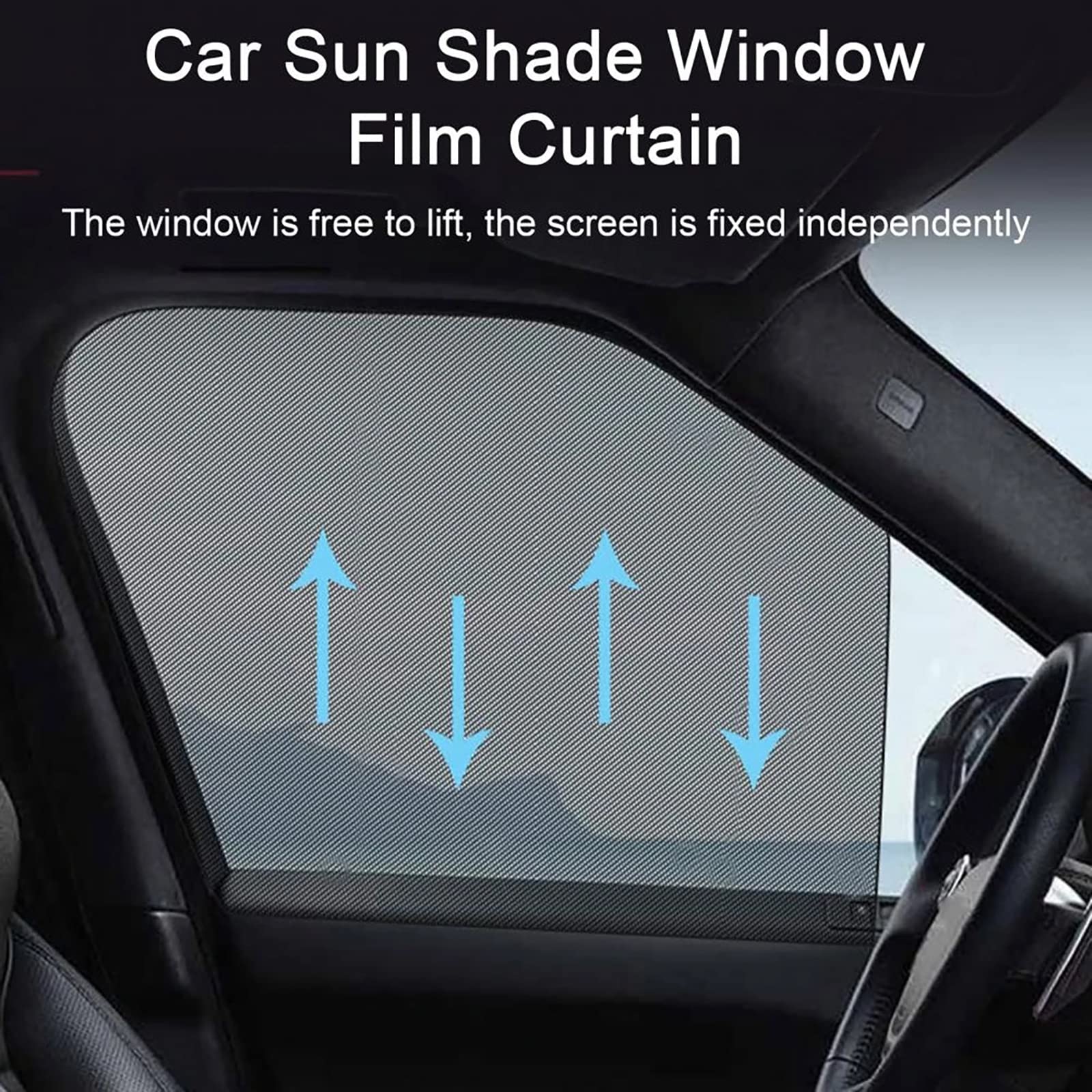 Car Side Window Sunshades, For Nissan X-Trail 2008-2013 Block UV - View #5