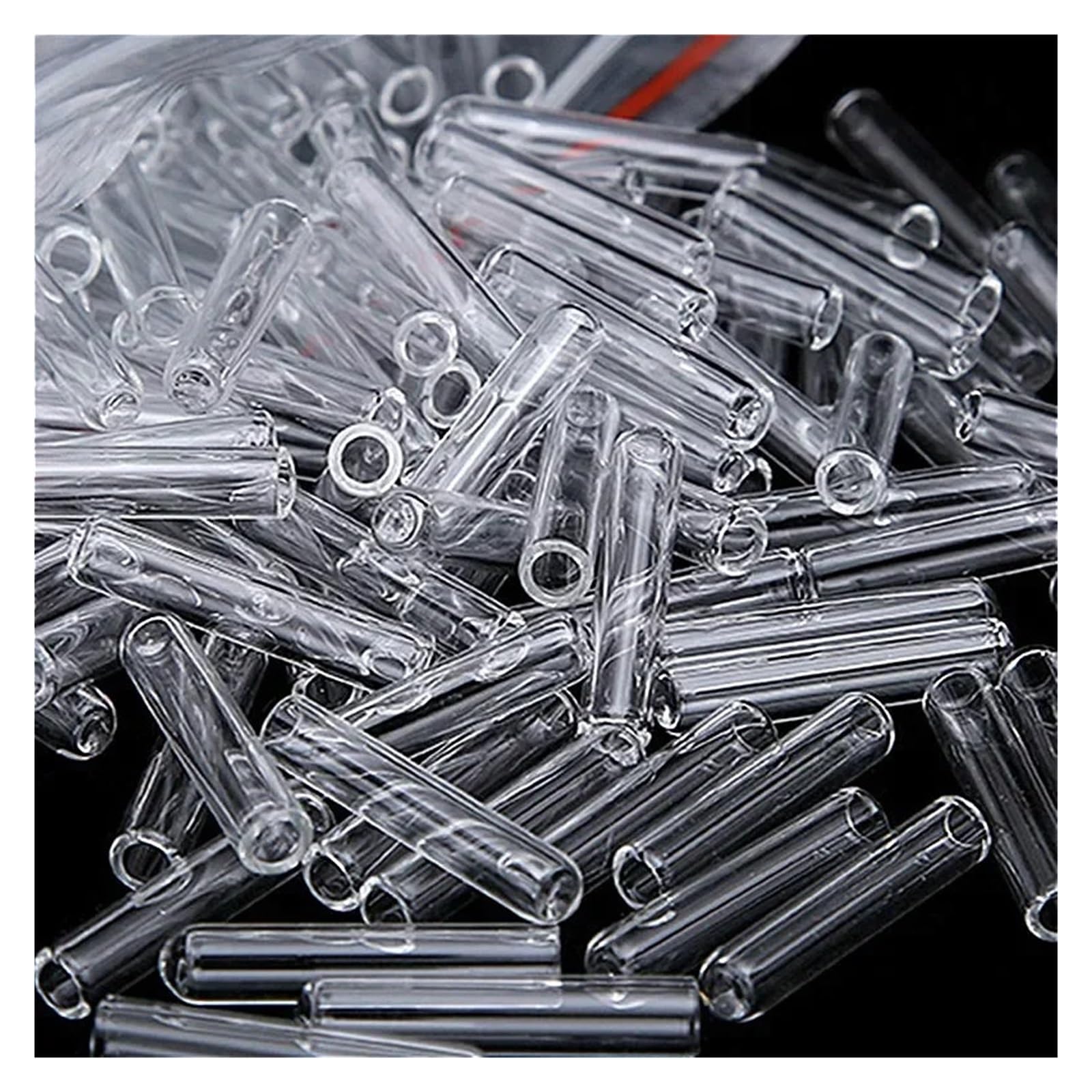 yingyingjia Szklana probówka fermentacyjna Duchenne'a Mały cewnik 5 mm * 30 mm Cewka Dehana Materiały laboratoryjne biologiczne Szklana probówka 200 / opak.