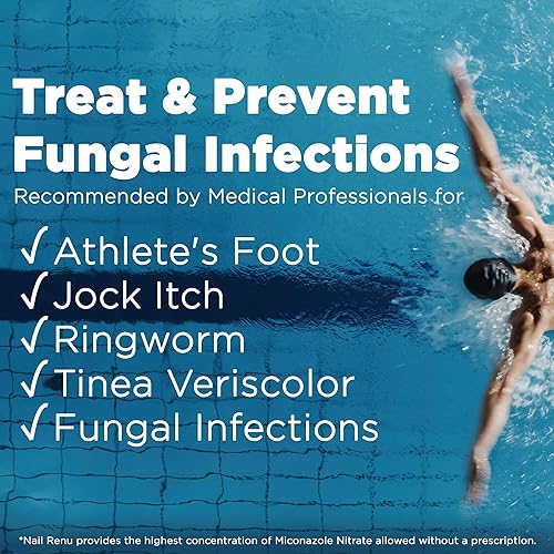 Miniatura 2 de Miconazole Crema antifúngica  Tratamiento de hongos de piel y pies extra fuerte  Nitrato de miconazol 2% para picor deportista, tiña y pie de atleta