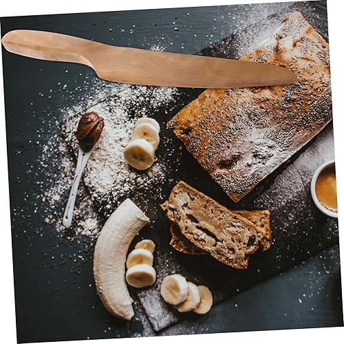 Miniatura 8 de DECHOUS Esparcidor de madera para pasteles, espátula para glasear, espátula para hornear, regalos para mujer, raspador de decoración, esparcidor de