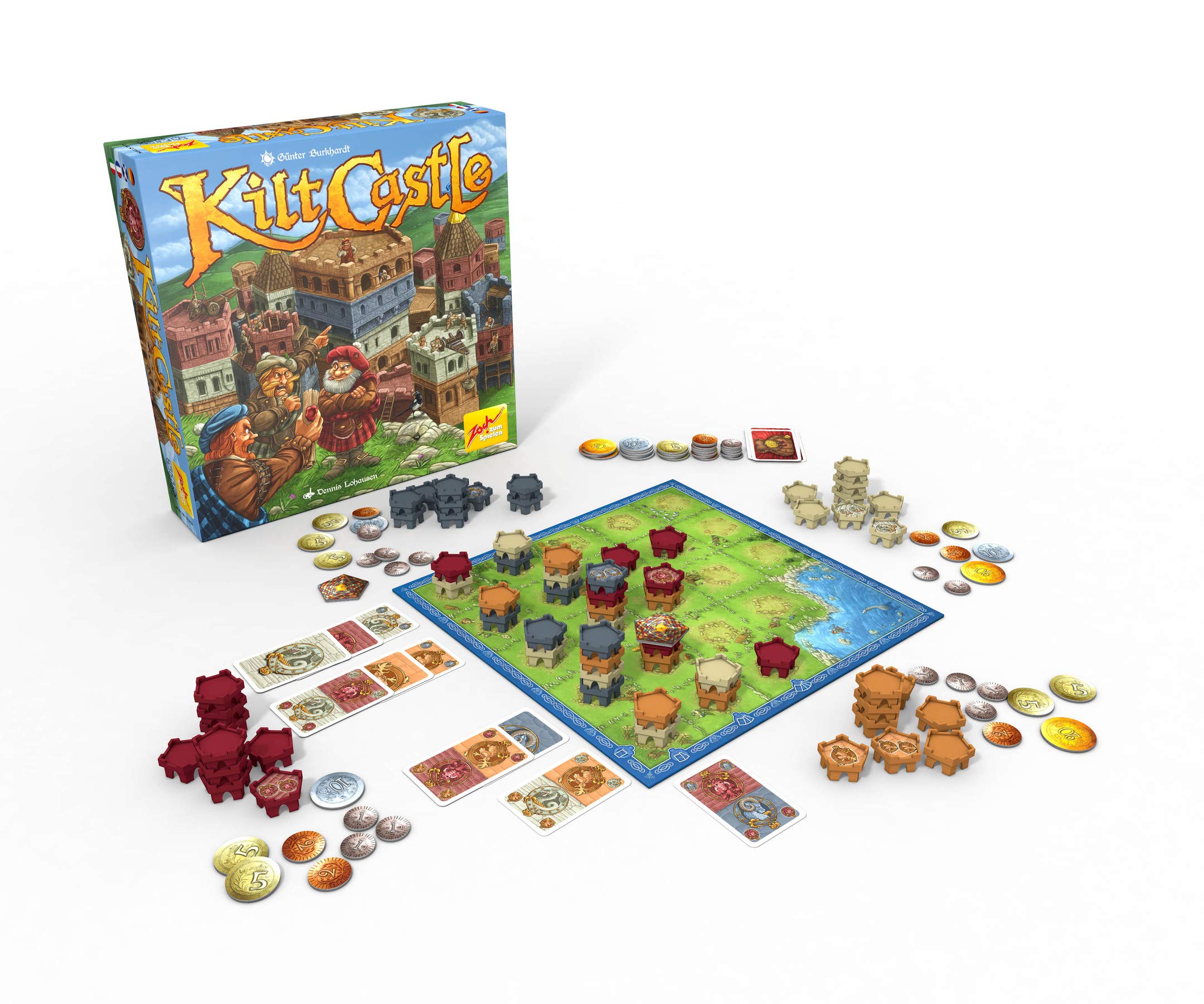 Zoch 601105104 Jeu de Plateau - Kilt Castle