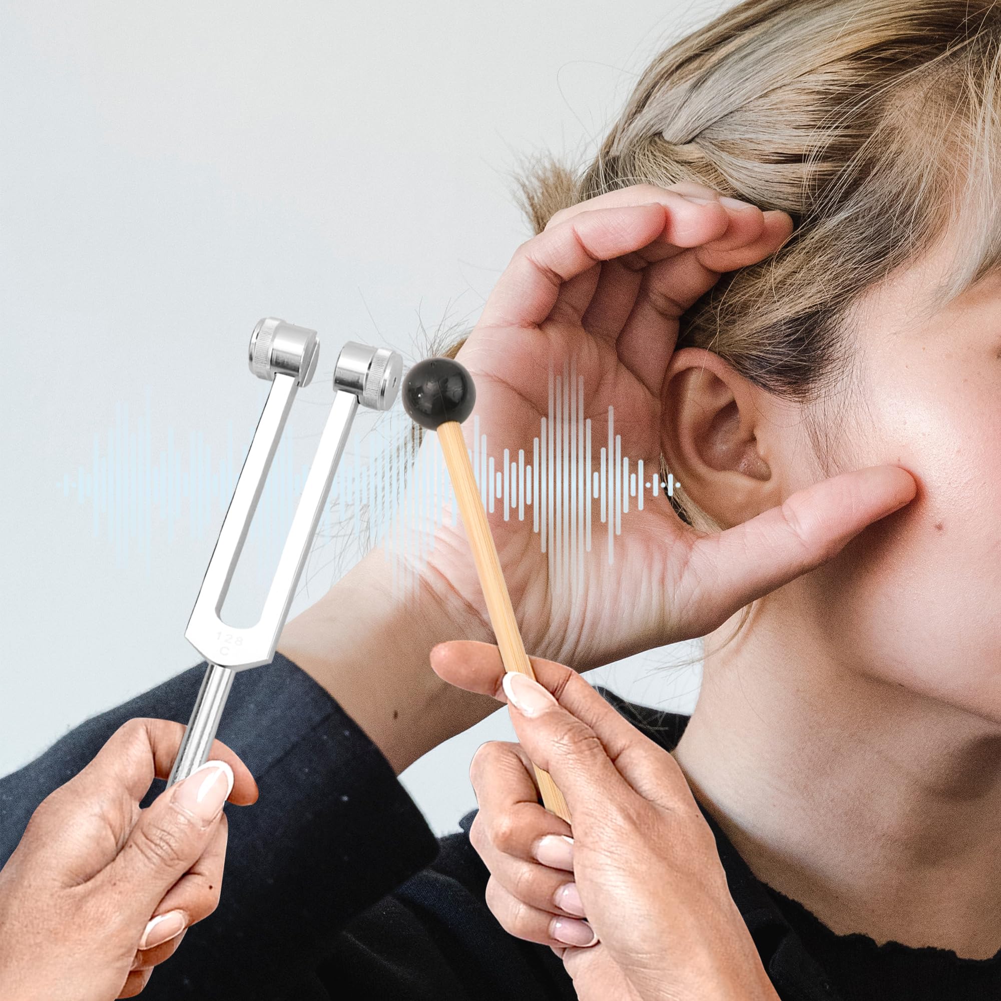 Amazon | KEJJNYER ヒーリングセット用チューニングフォーク3個パック