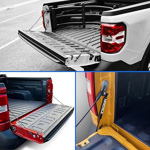 Miniatura 7 de Klutchtech Asistencia para portón trasero Maverick - Asistencia de elevación para camión trasero con soporte de elevación suave y abierto compatible