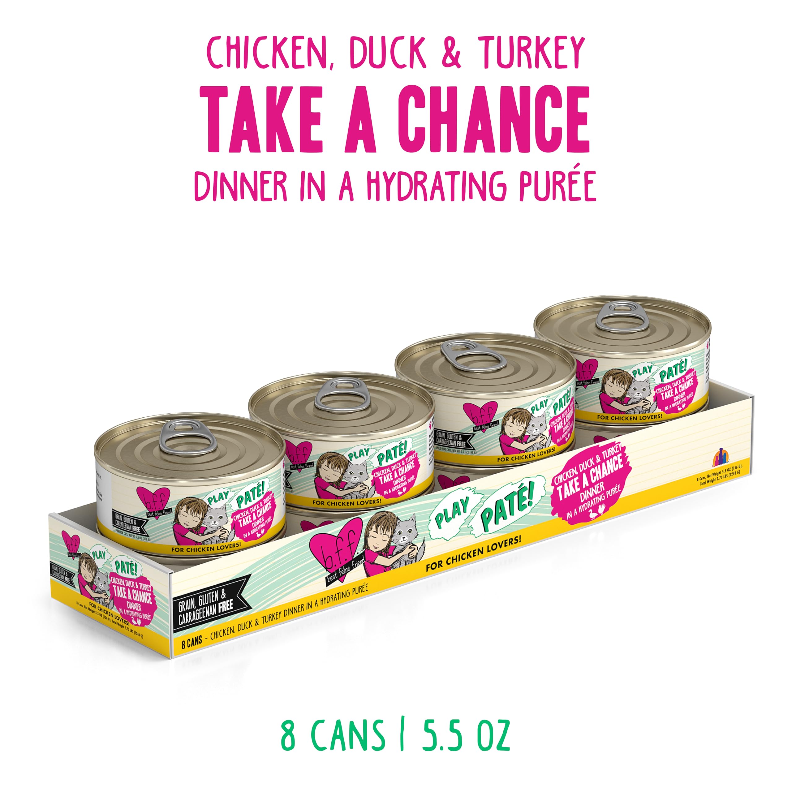 Amazon.com: Weruva B.F.F. Play - Best Feline Friend Paté Lovers