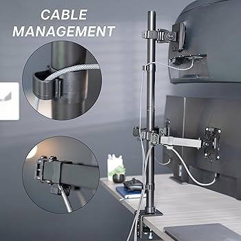 Amazon.com: VIVO Triple Monitor Extra Tall Desk Mount for up