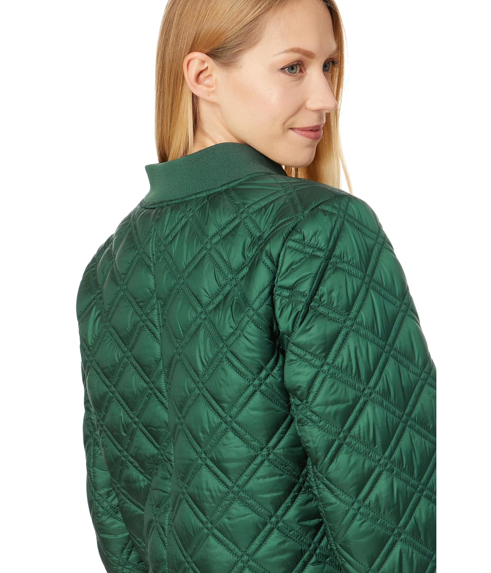 Woman's Coats & Outerwear MICHAEL Michael Kors Zip Front Quilt M426818BZ - 第 15/20 張圖片