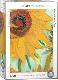 Sunflowers by Vincent Van Gogh 1000-Piece Puzzle