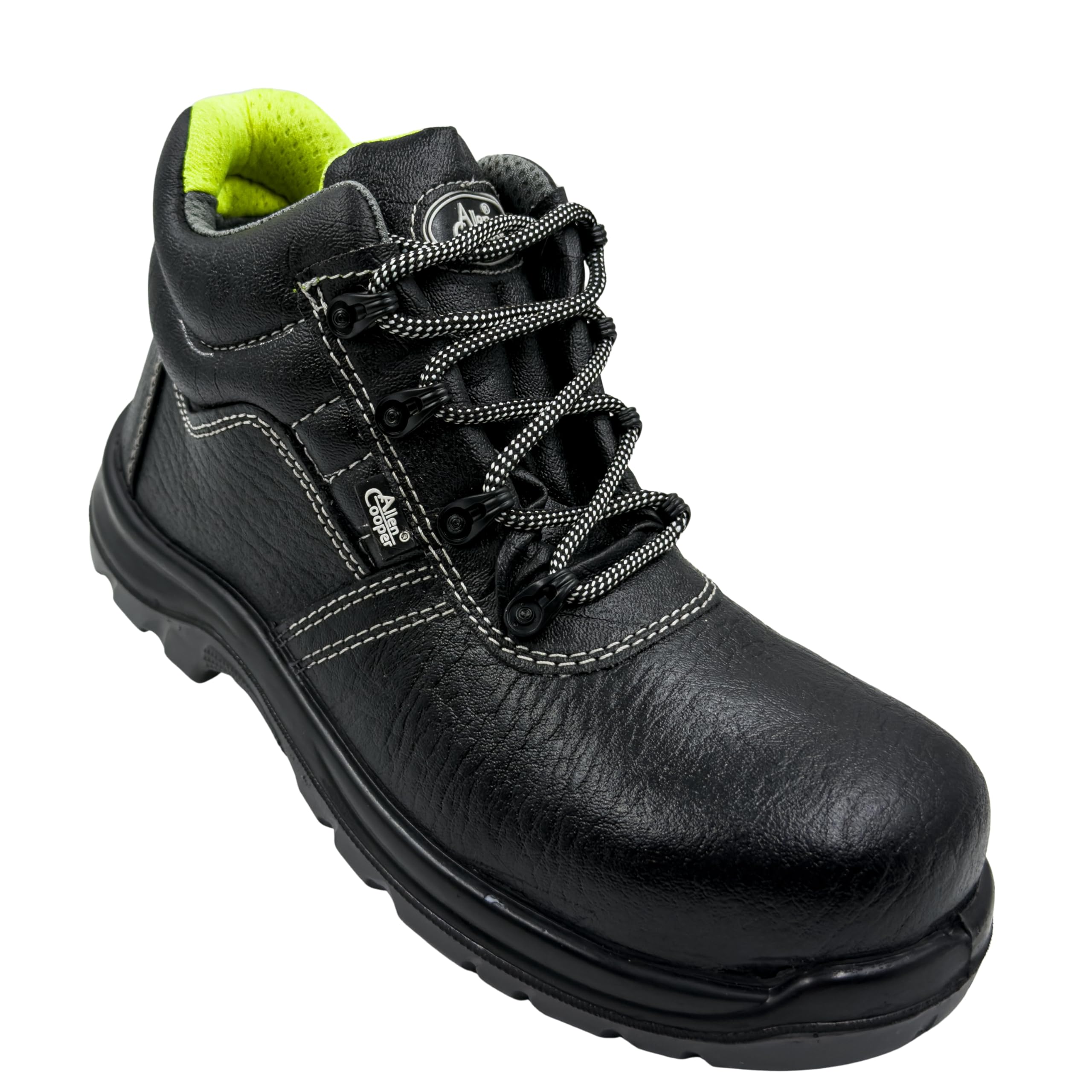 AC-1266 Shock Resistant High Ankle Safety Shoe, ISI Marked for IS 15298 Pt-2, FRP Toe Cap for 200 Joules