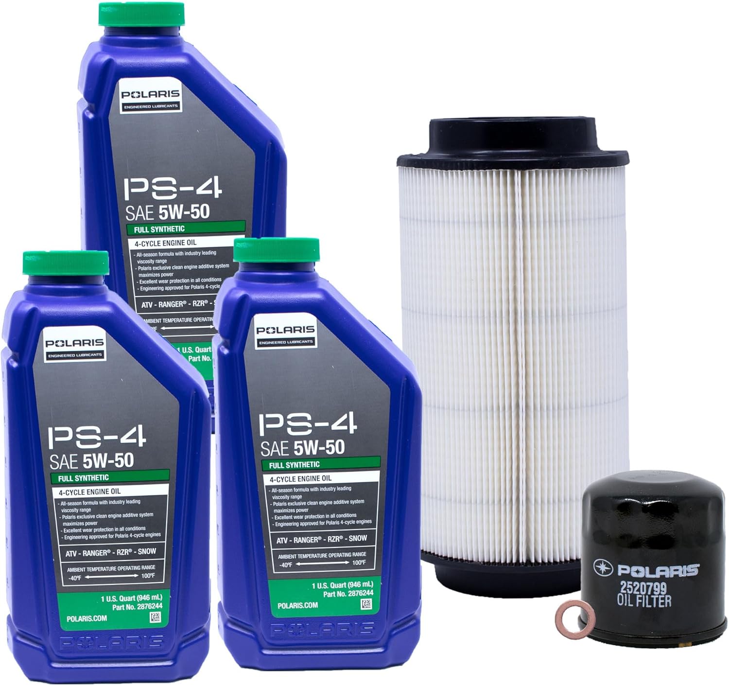 Edwards Oil Change Kit fits 2001-2005 Polaris Sportsman 400 and Air Filter Kit