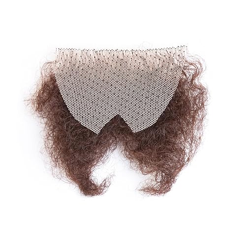 Miniatura 2 de Pelo privado falso hecho a mano Biniki pelo Temprature fibra añadiendo volumen (Style3, marrón oscuro)