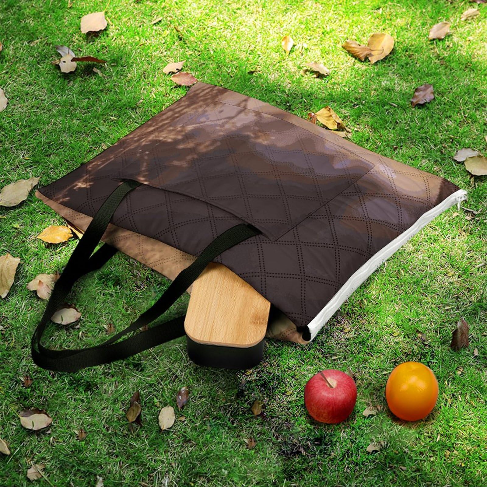 Manta de picnic y playa, manta de picnic portátil, grande, con estampado de ciervos, plegable, duradera, para playa, camping, césped, parque, accesorios
