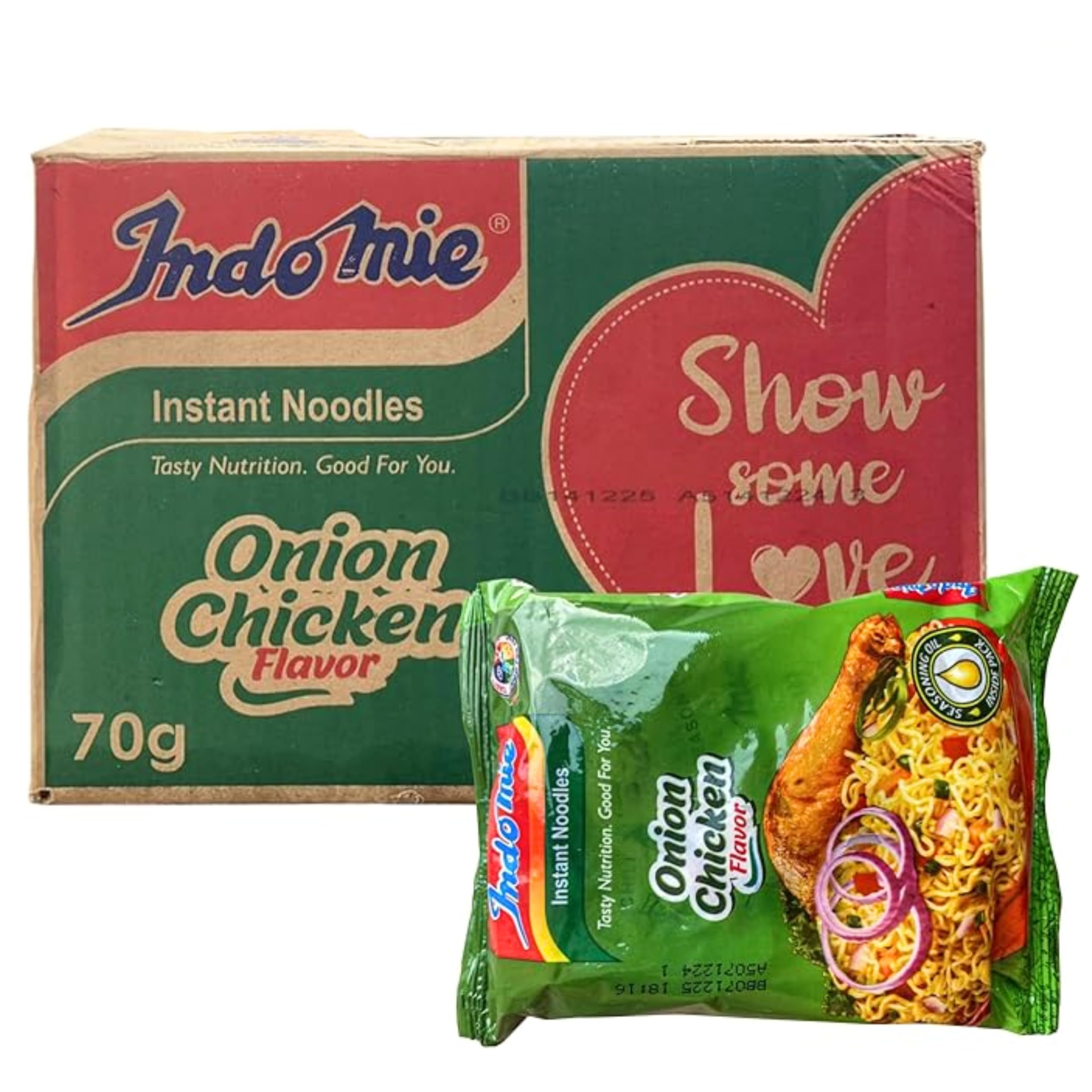 Chicken Onion Instant Noodles, 70 g, Pack of 40